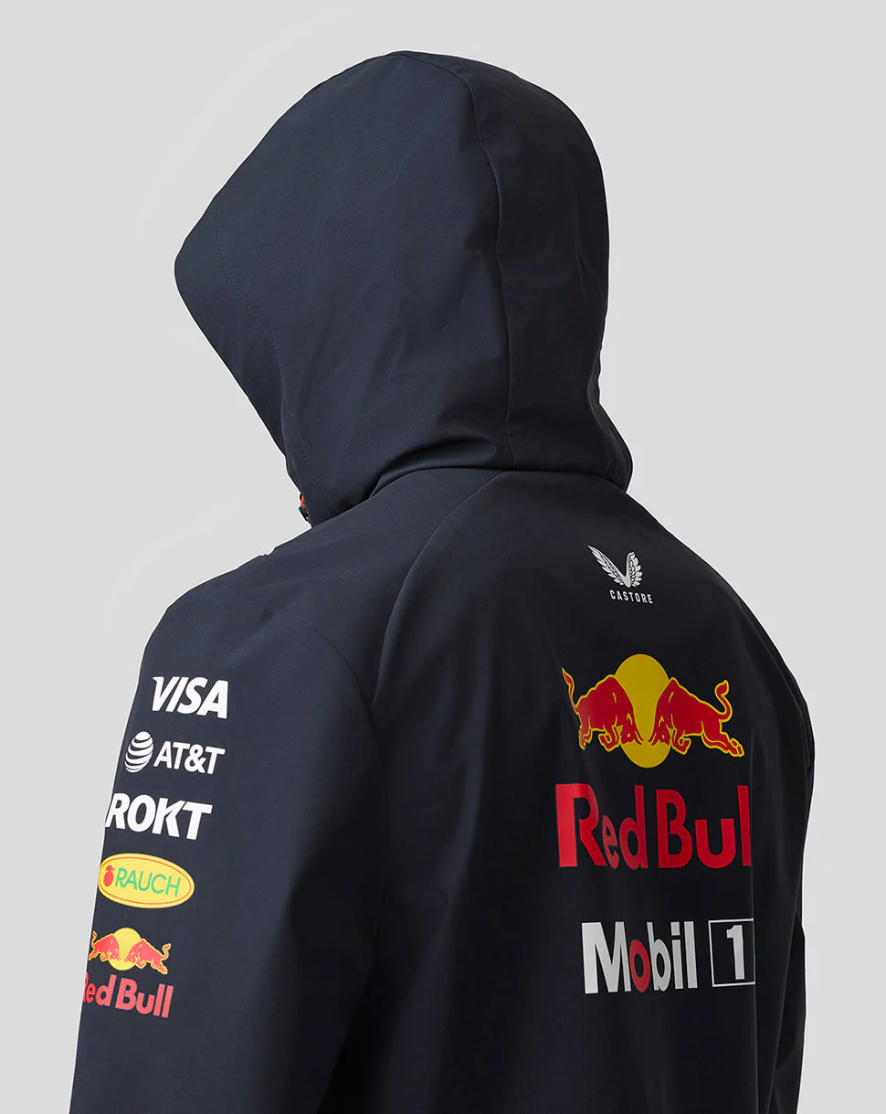 Oracle Red Bull Racing Unisex Teamline Water Resistant Jacket - Night Sky - Image 4