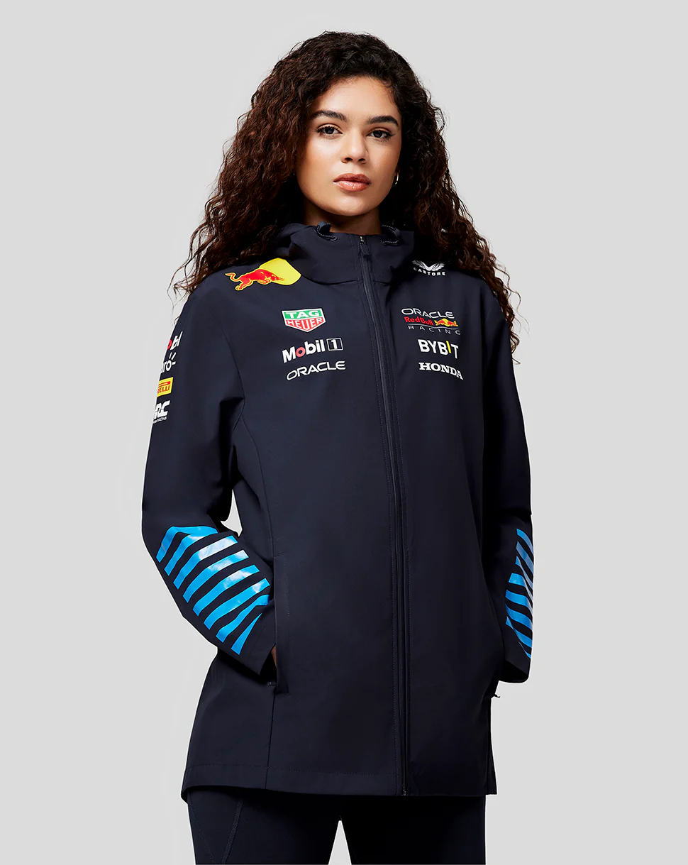 Oracle Red Bull Racing Unisex Water Resistant Jacket - Image 2