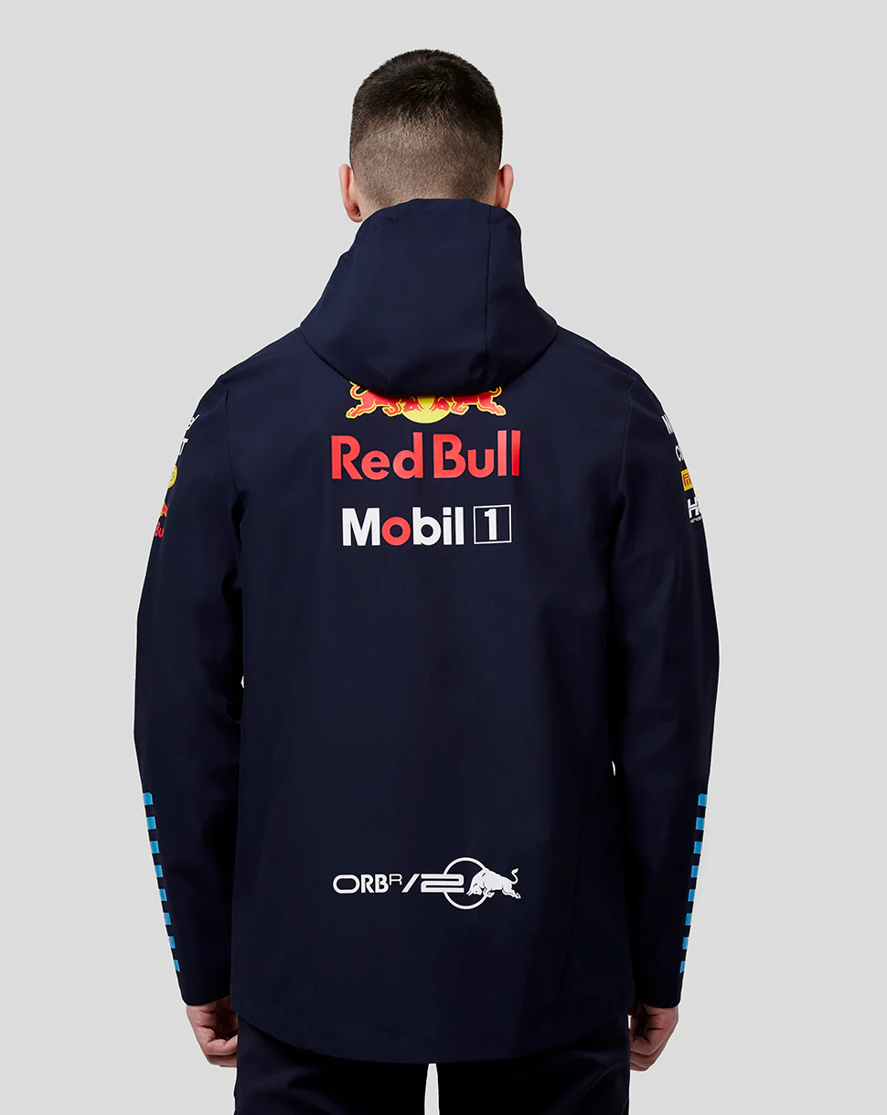 Oracle Red Bull Racing Unisex Water Resistant Jacket - Image 3