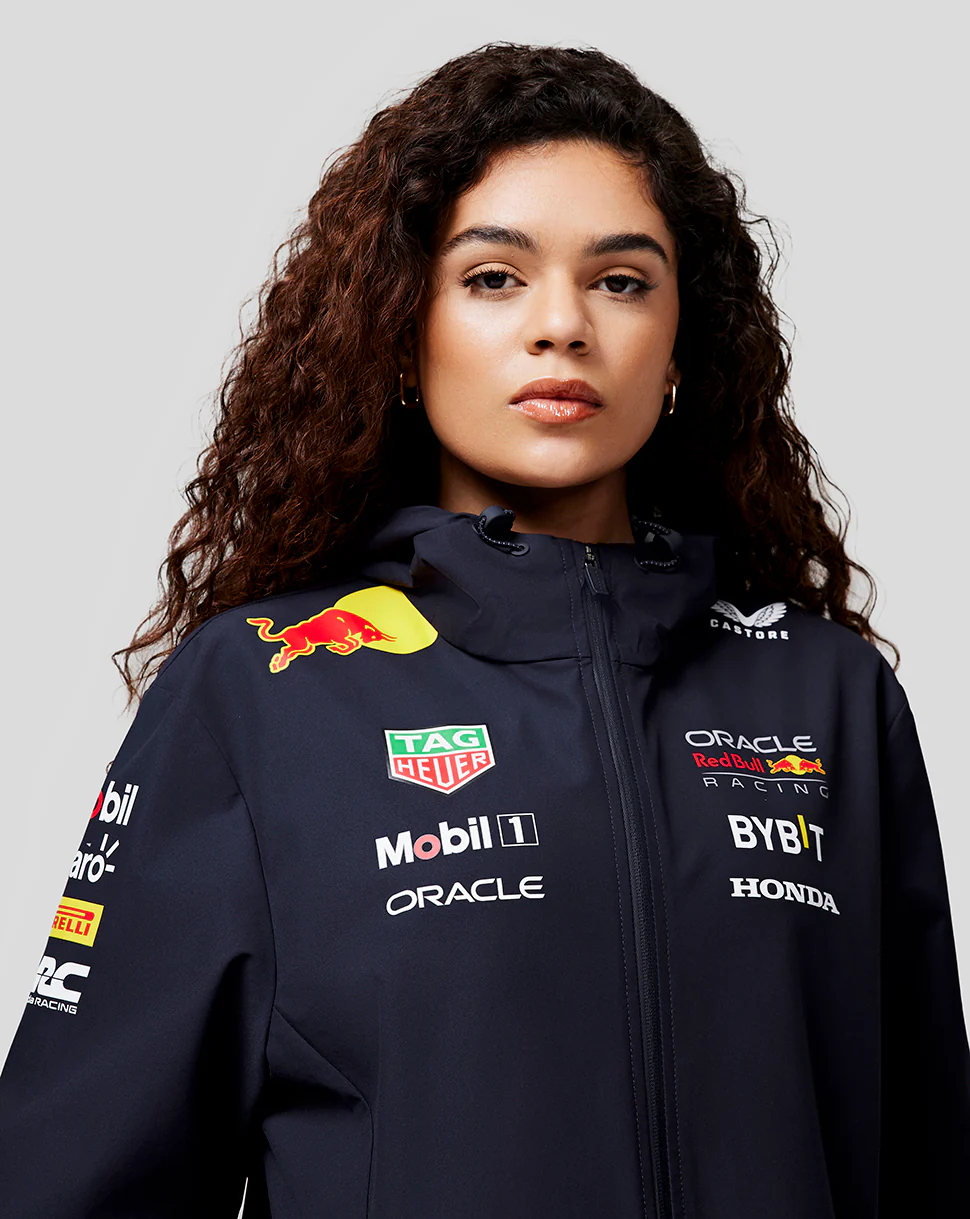 Oracle Red Bull Racing Unisex Water Resistant Jacket - Image 6