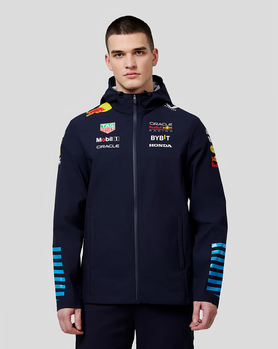 Oracle Red Bull Racing Unisex Water Resistant Jacket - Image 8