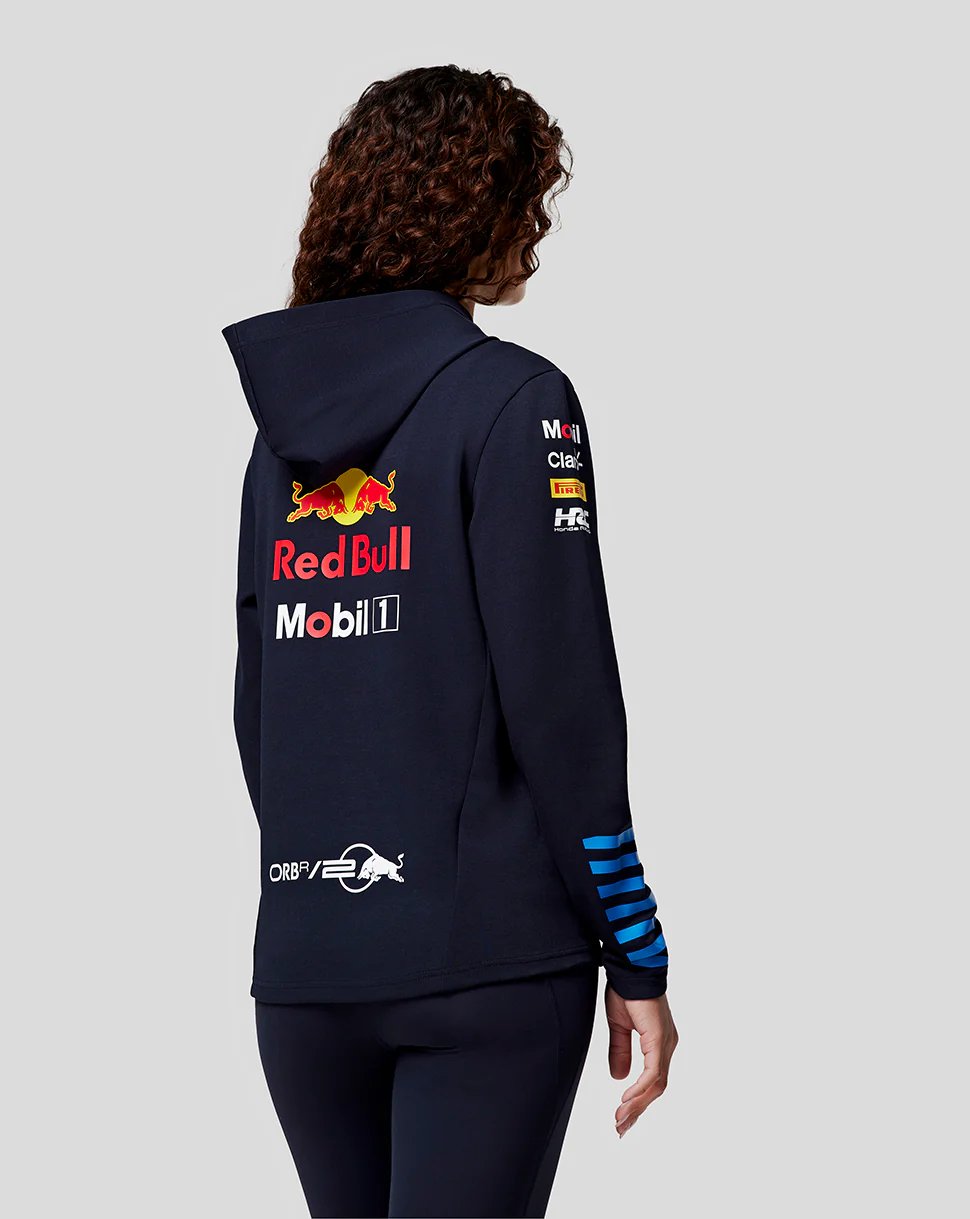 Oracle Red Bull Racing Women's Official Teamline Pullover Hoodie - Night Sky - Image 2