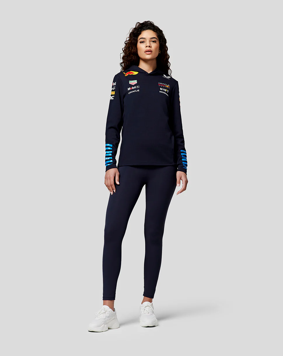 Oracle Red Bull Racing Women's Official Teamline Pullover Hoodie - Night Sky - Image 3