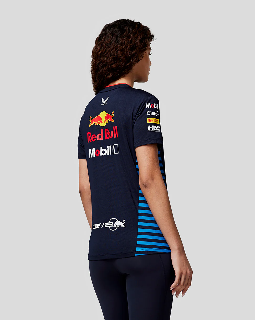 Oracle Red Bull Racing Women's Official Teamline Set Up T-Shirt - Night Sky - Image 2