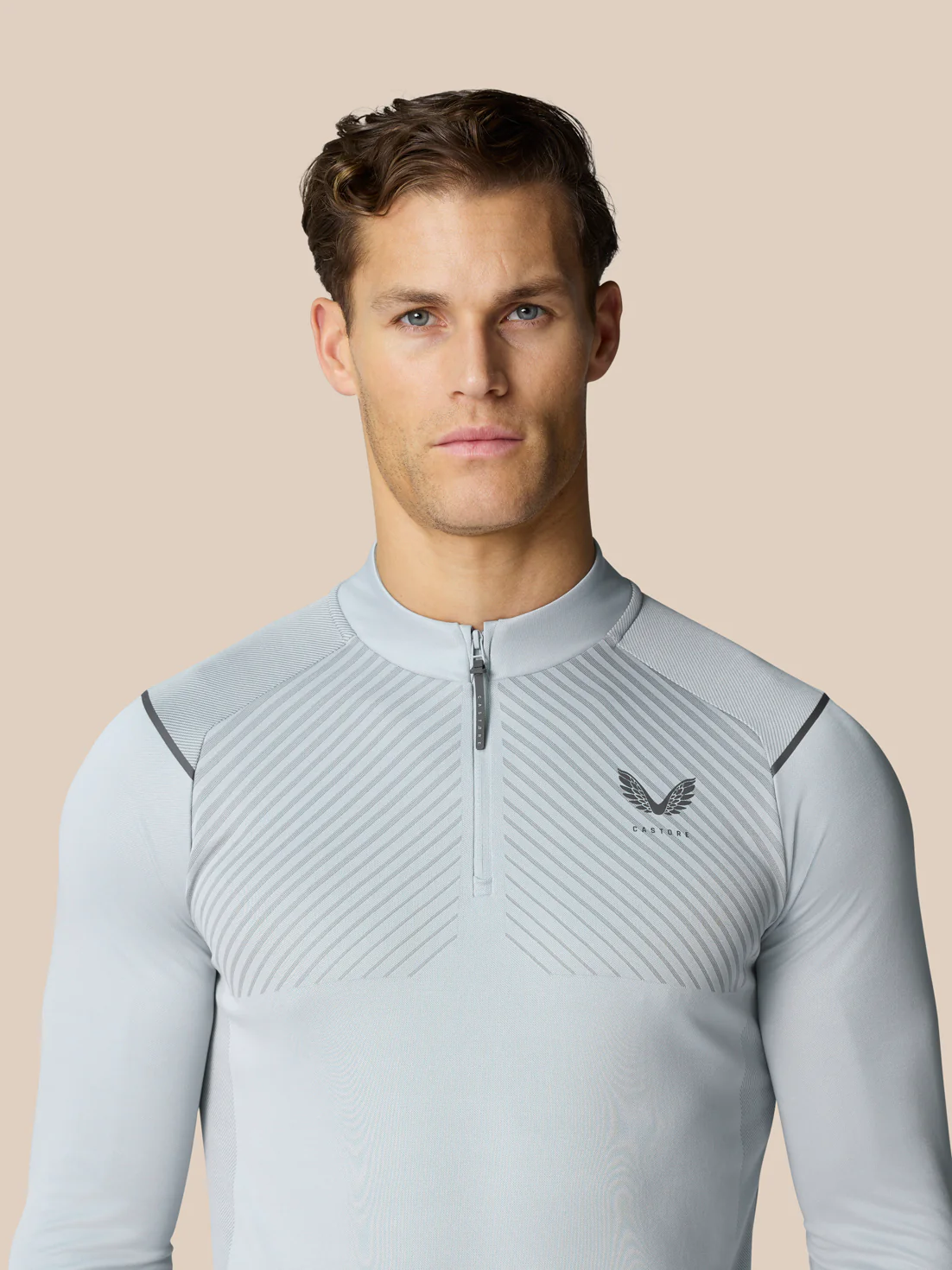 Pinnacle LVS 1/4 Zip Top - Mid Grey - Image 6