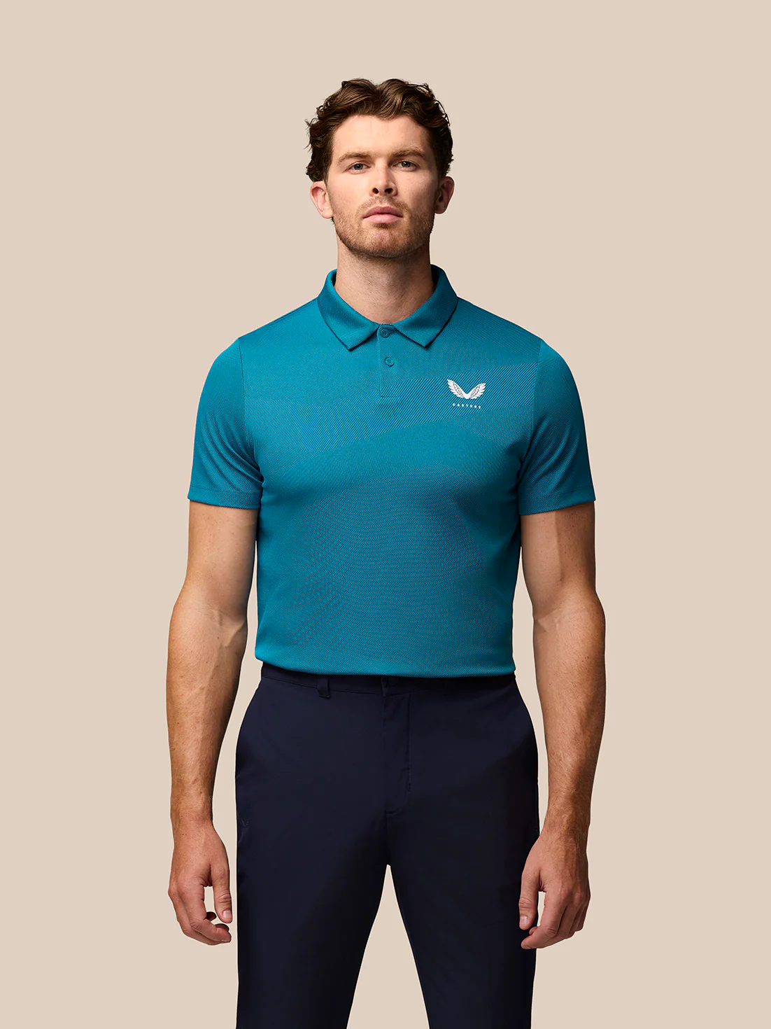 Pinnacle Golf Polo - Dark Aqua - Image 6