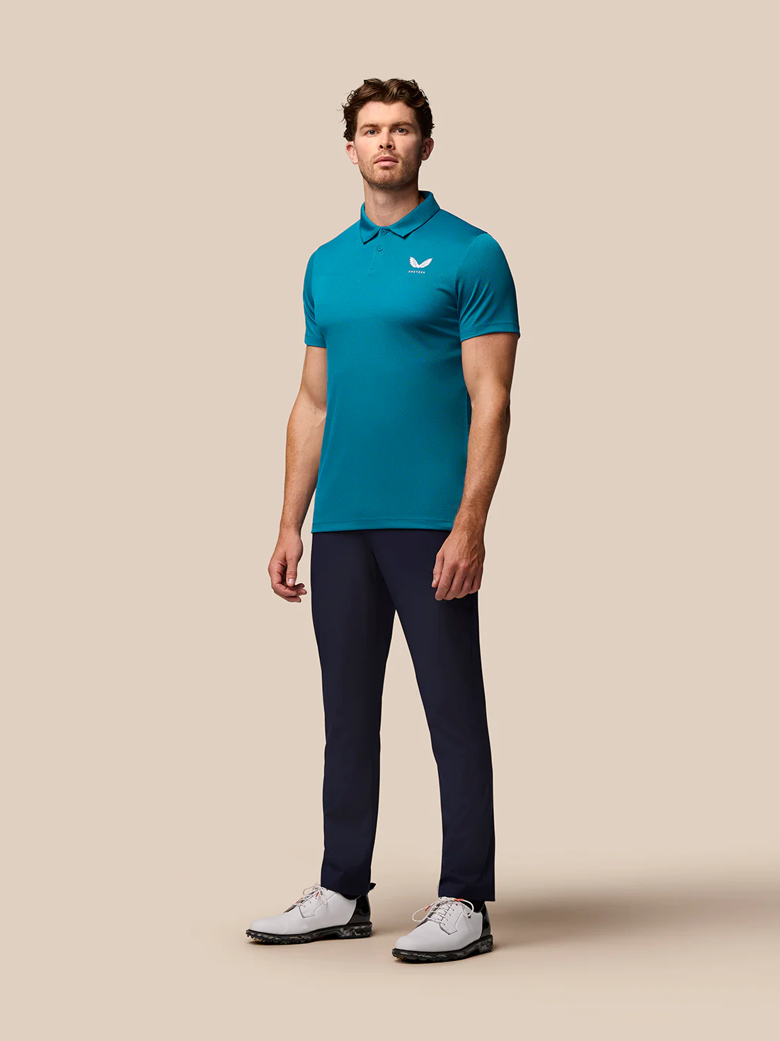 Pinnacle Golf Polo - Dark Aqua - Image 8