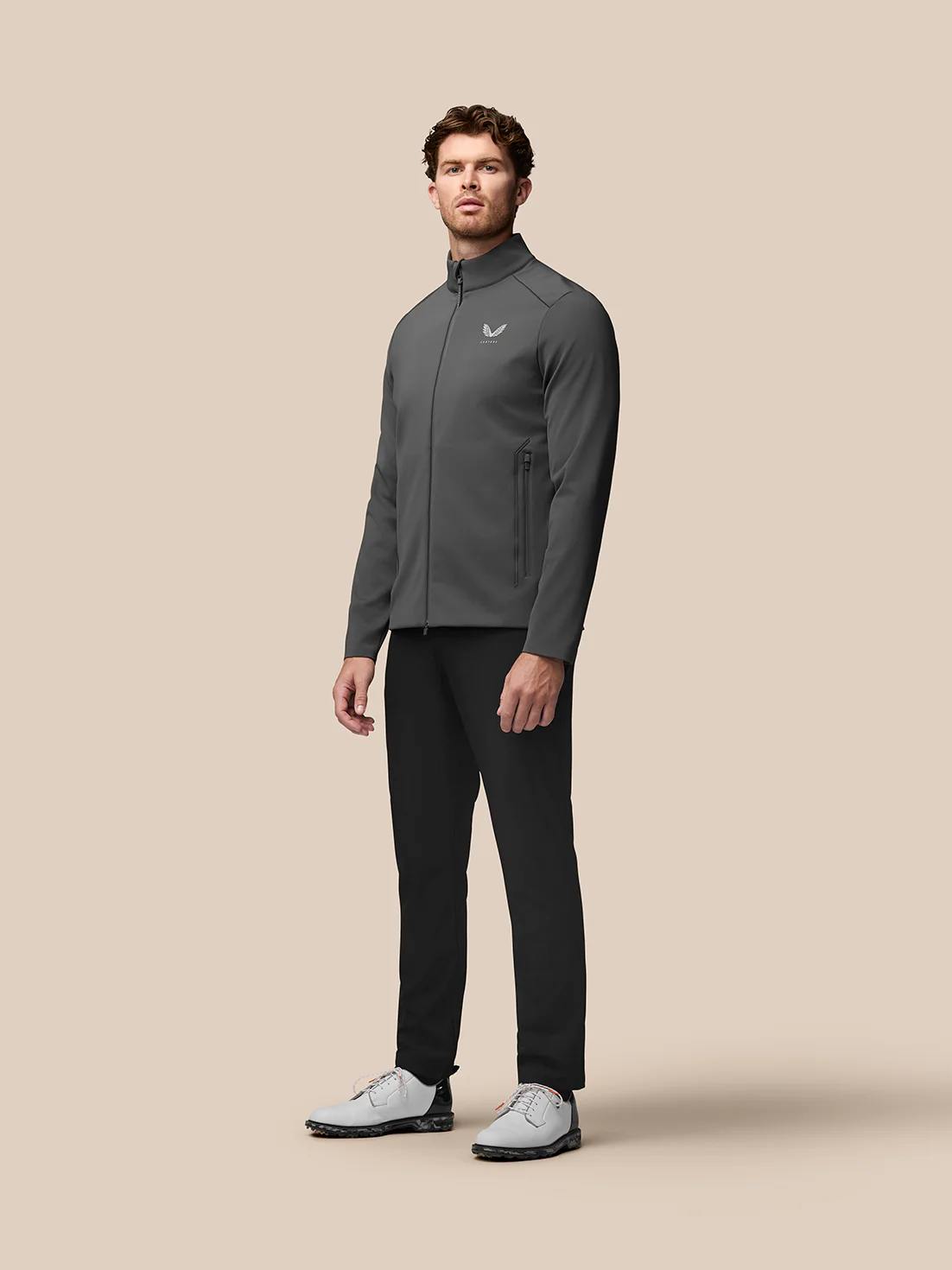 Garcia Hybrid Jacket - Charcoal - Image 6