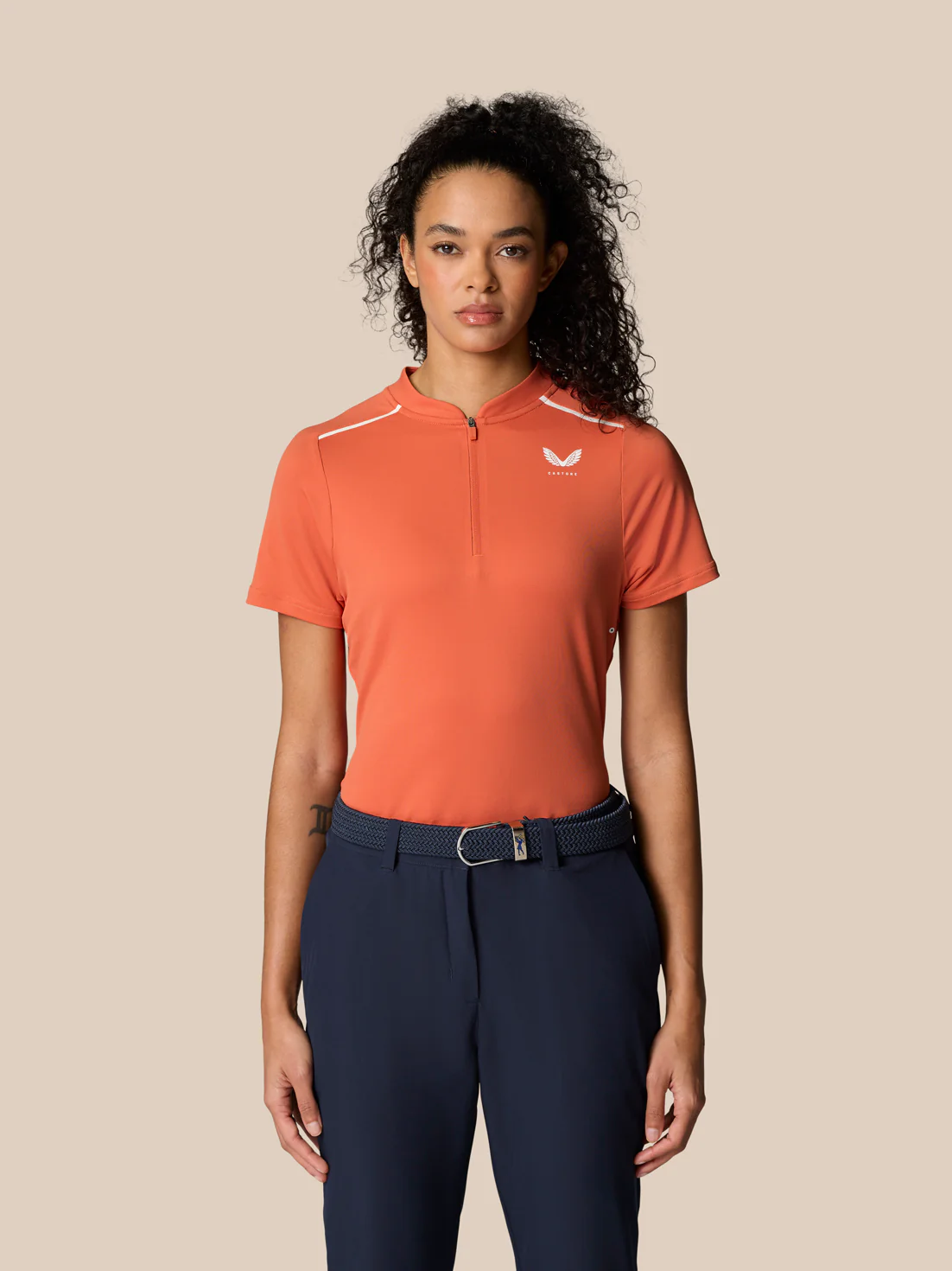 Pinnacle Polo - Deep Coral