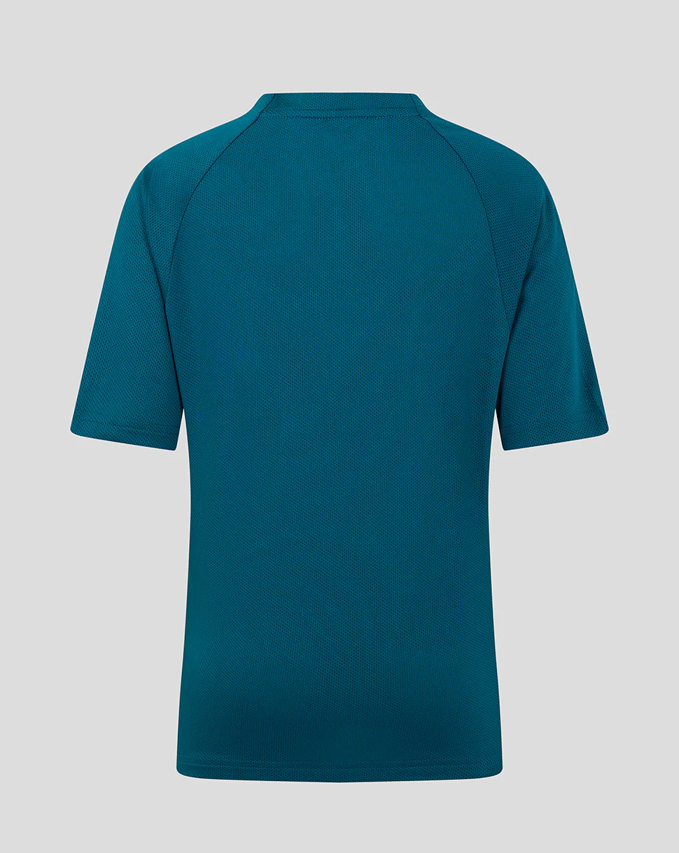 Preston Junior 24/25 Short Sleeve Training T-Shirt - Blue - Image 3