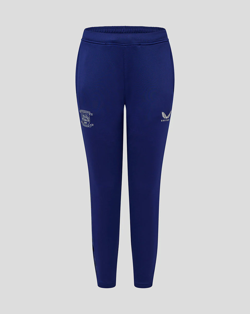 Preston Junior 25/26 Training Knit Pants with Pockets - Blue