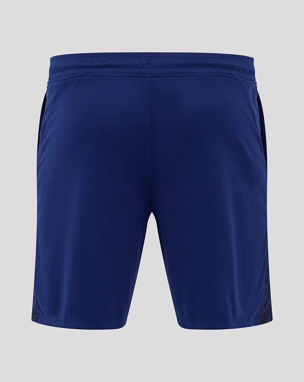 Preston Junior 25/26 Training Knit Shorts with Pockets - Blue - Image 2