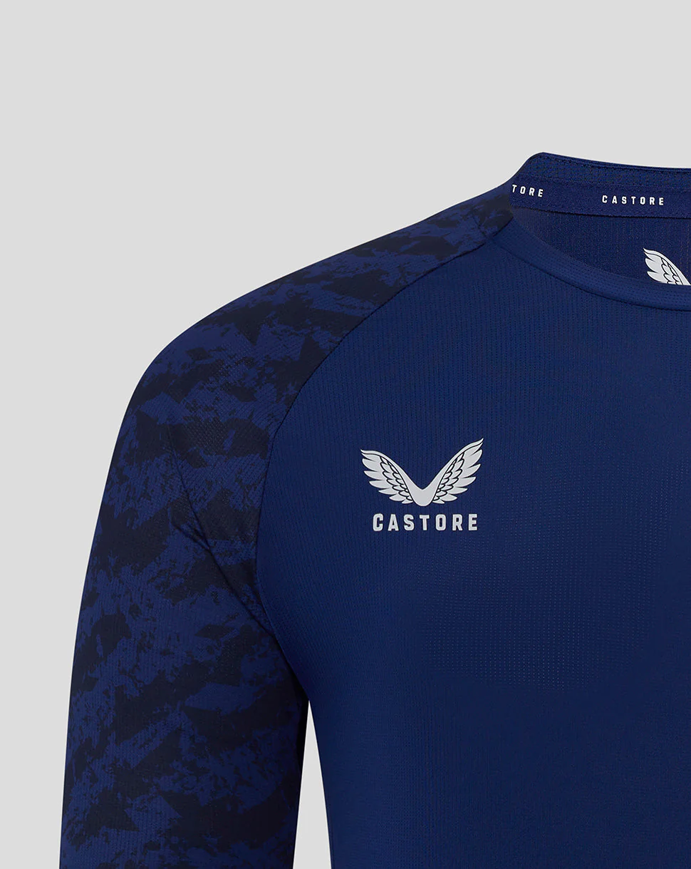 Preston Junior 25/26 Training T-Shirt - Blue - Image 3