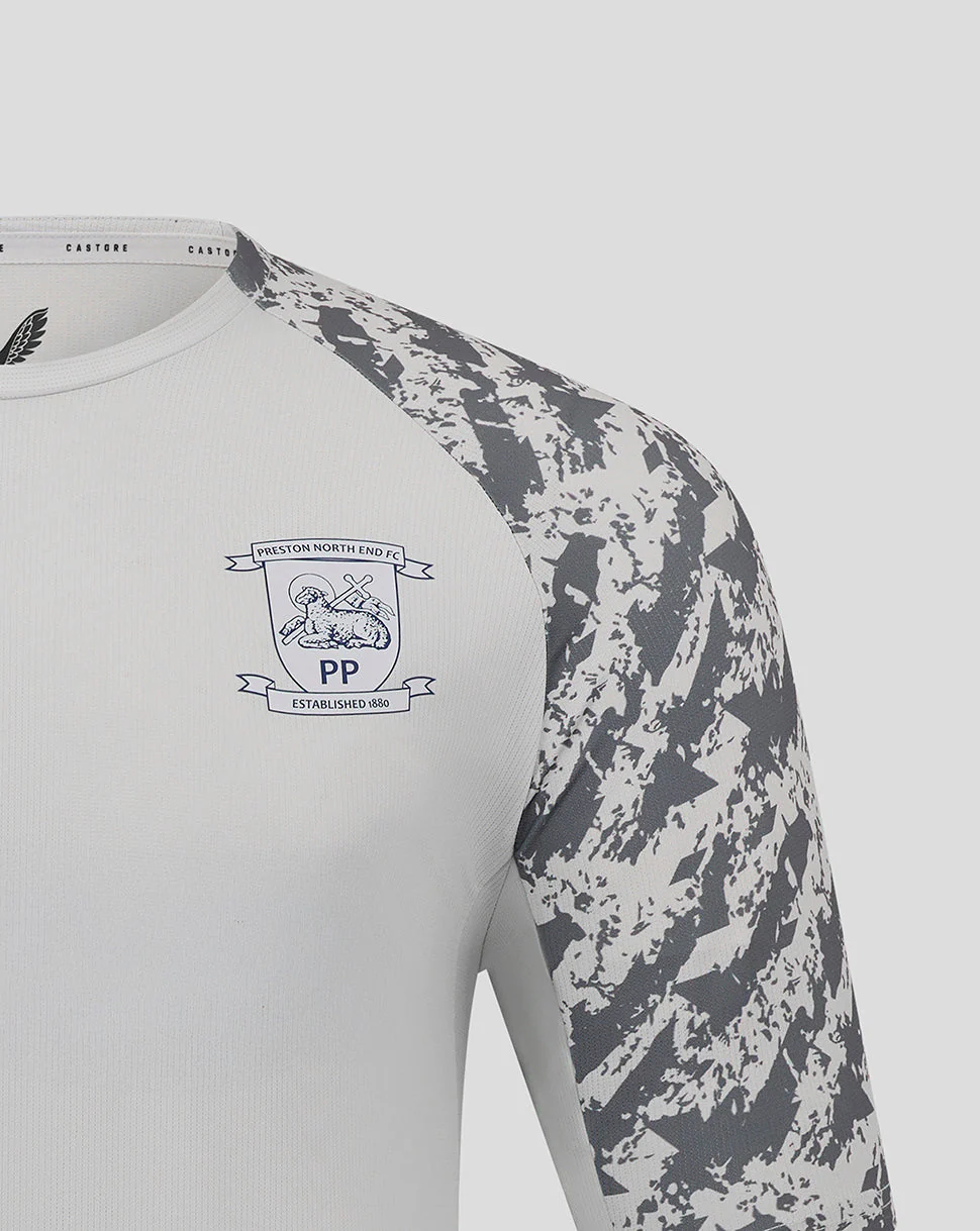 Preston Men's 25/26 Training T-Shirt - Grey - Image 2
