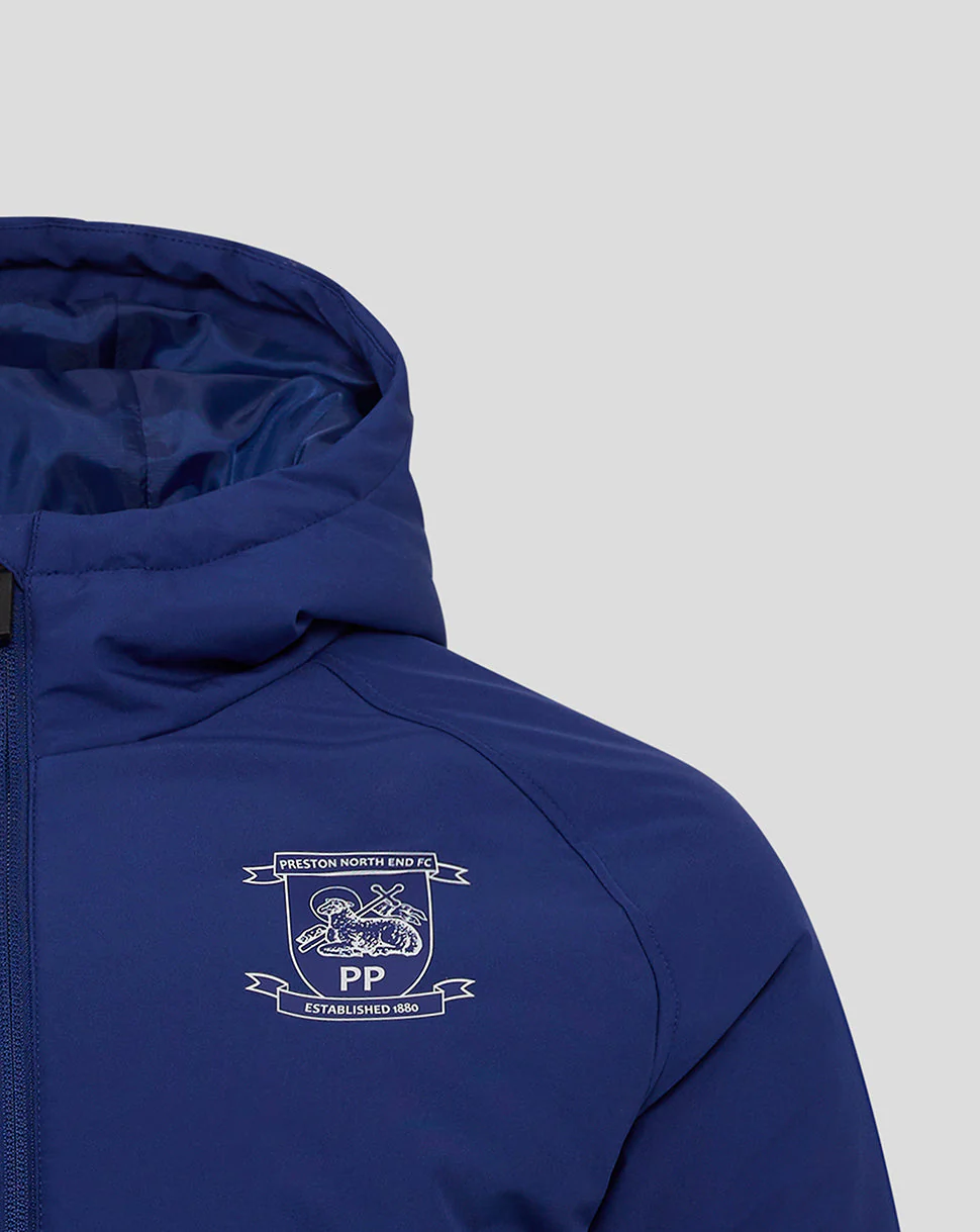 Preston North End Unisex 25/26 Training Padded Jacket - Image 4