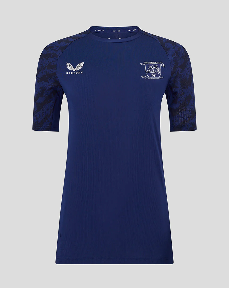 Preston Women's 25/26 Training T-Shirt - Blue