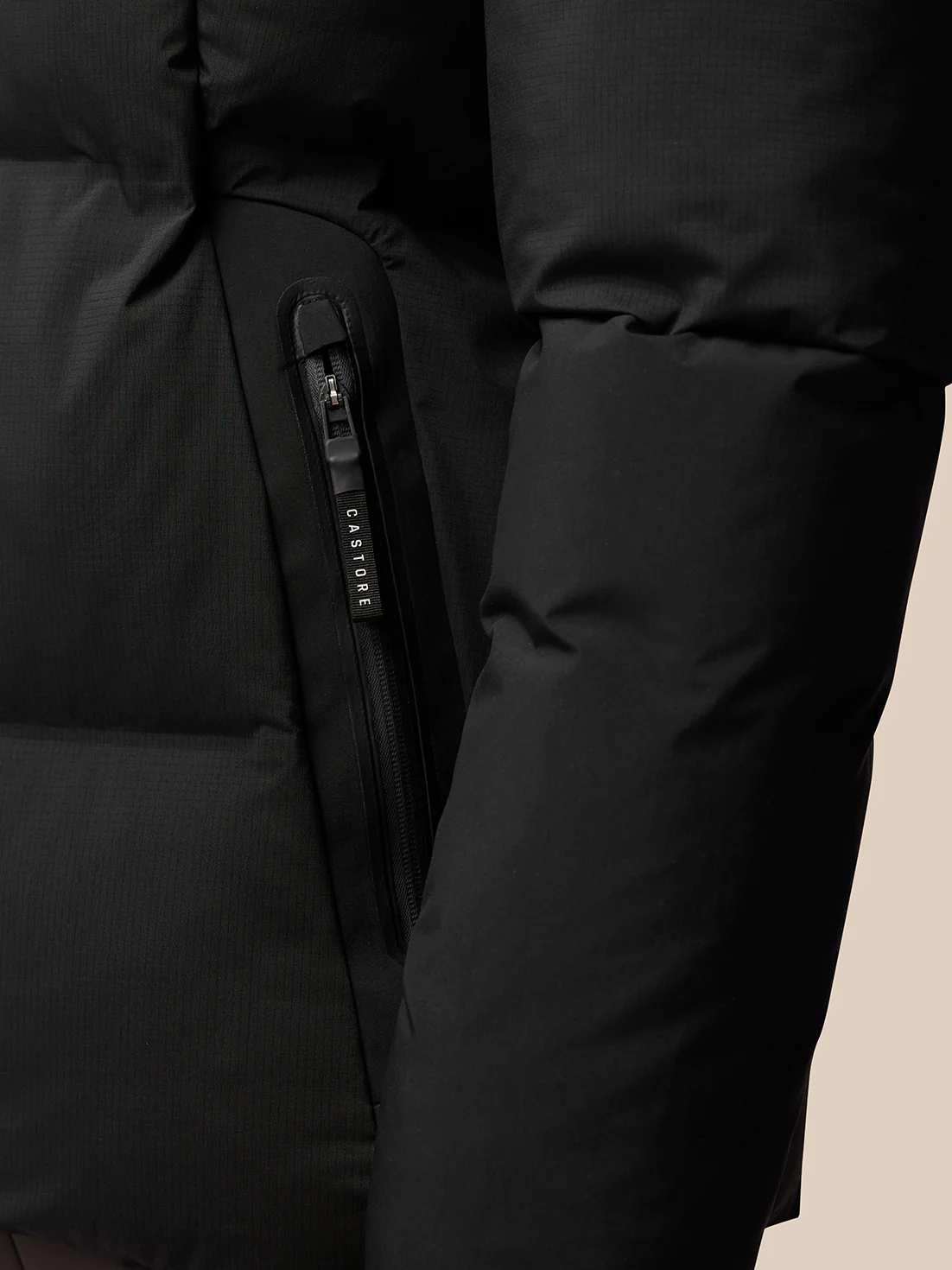 Puffer Jacket - Black - Image 4