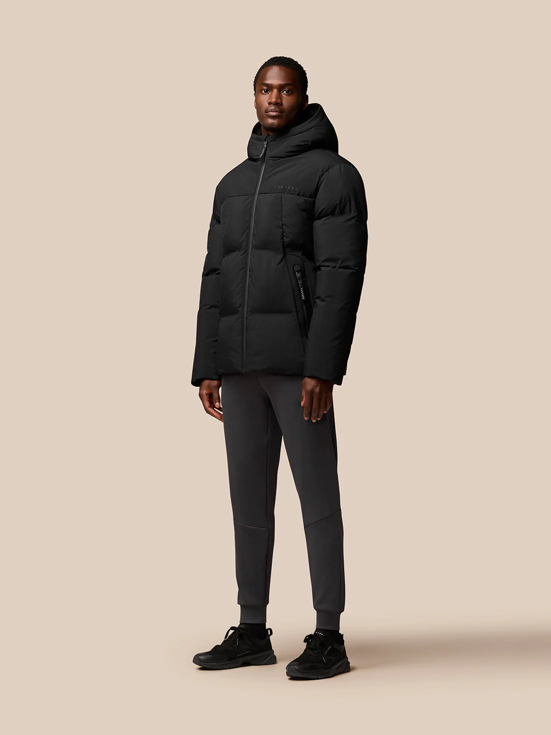 Puffer Jacket - Black - Image 6