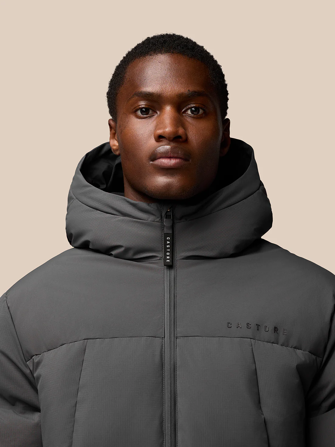Puffer Jacket - Charcoal - Image 4