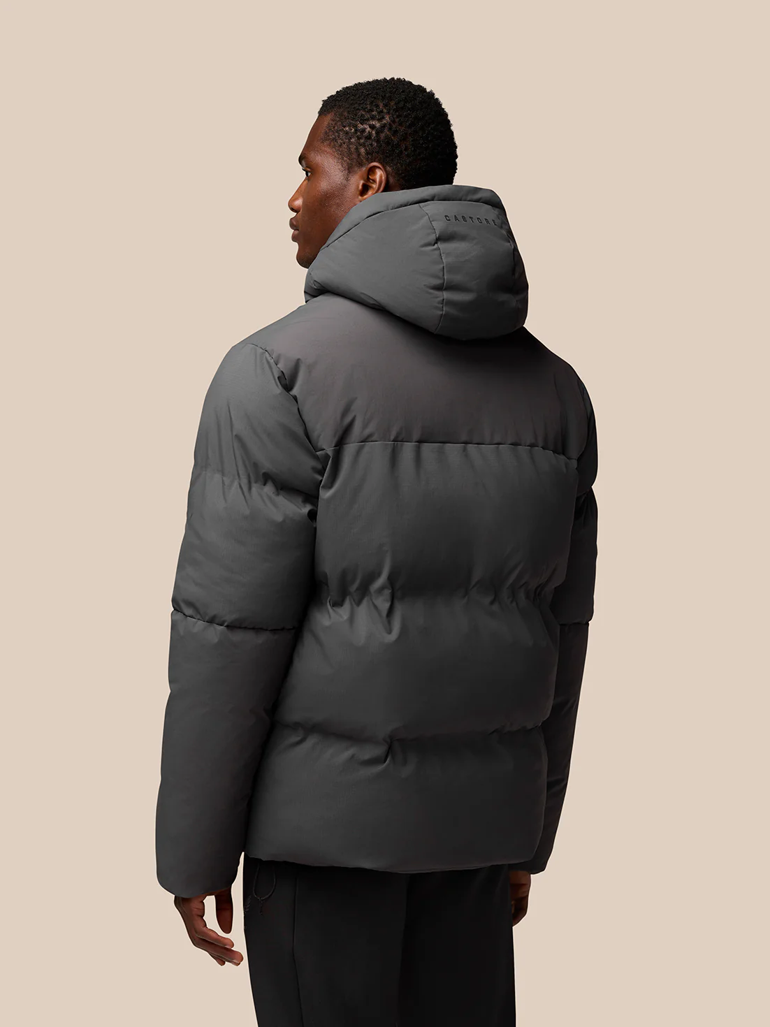Puffer Jacket - Charcoal - Image 5