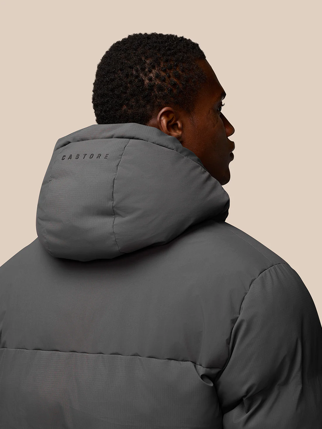 Puffer Jacket - Charcoal - Image 6