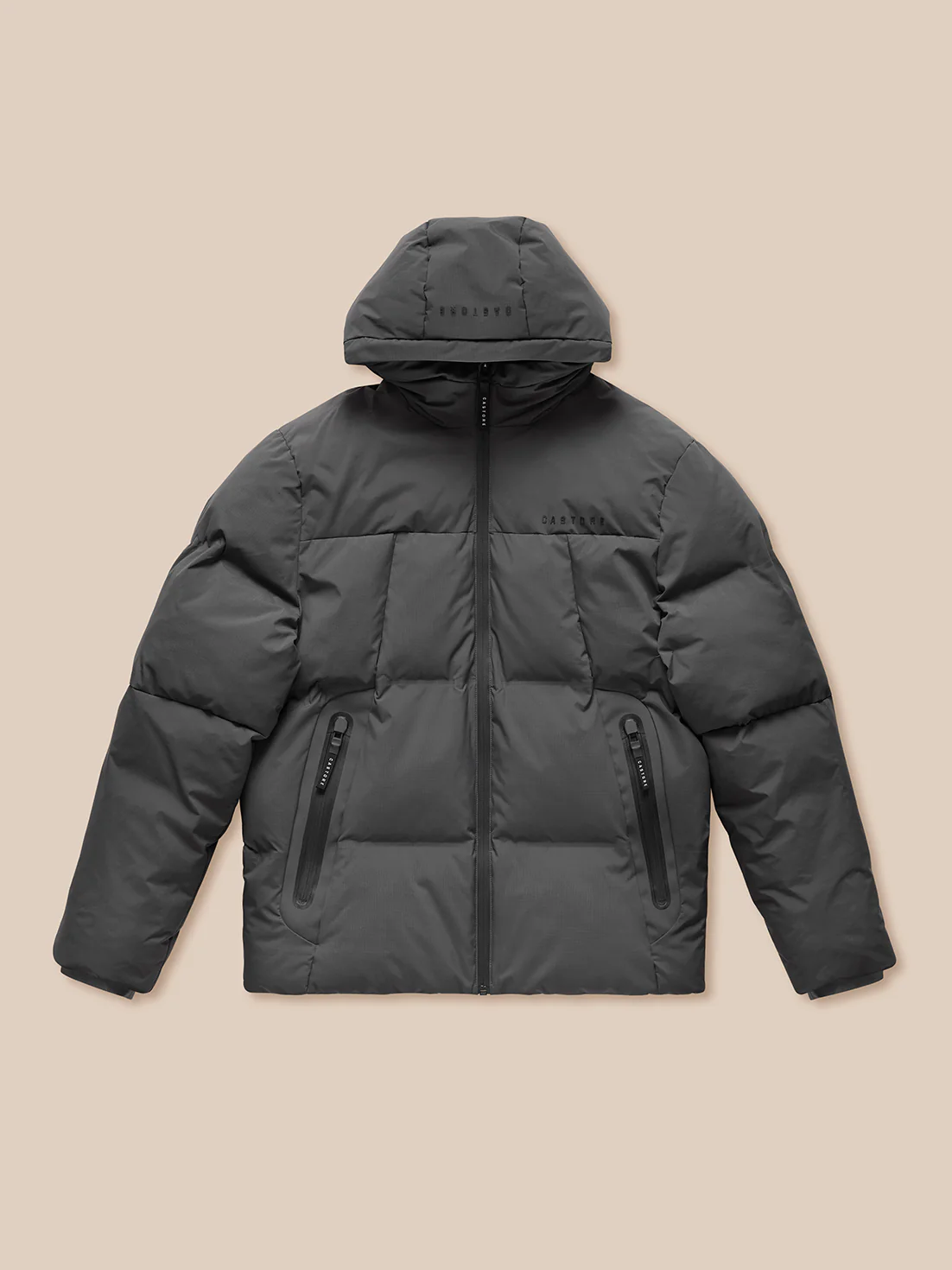 Puffer Jacket - Charcoal - Image 7