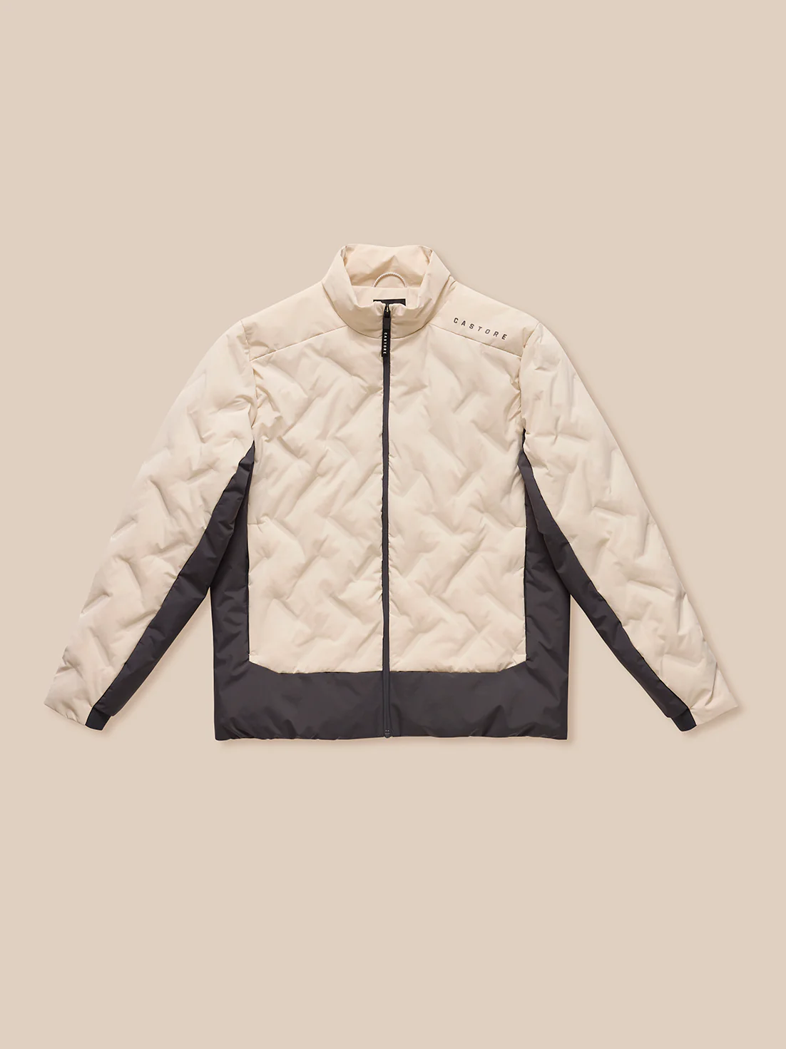 Padded Jacket - Beige - Image 6