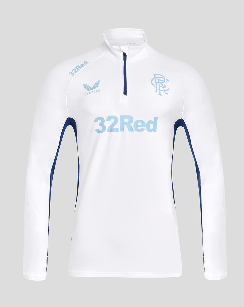 Rangers 24/25 Men's Elite Players 1/4 Zip Training Drill Top