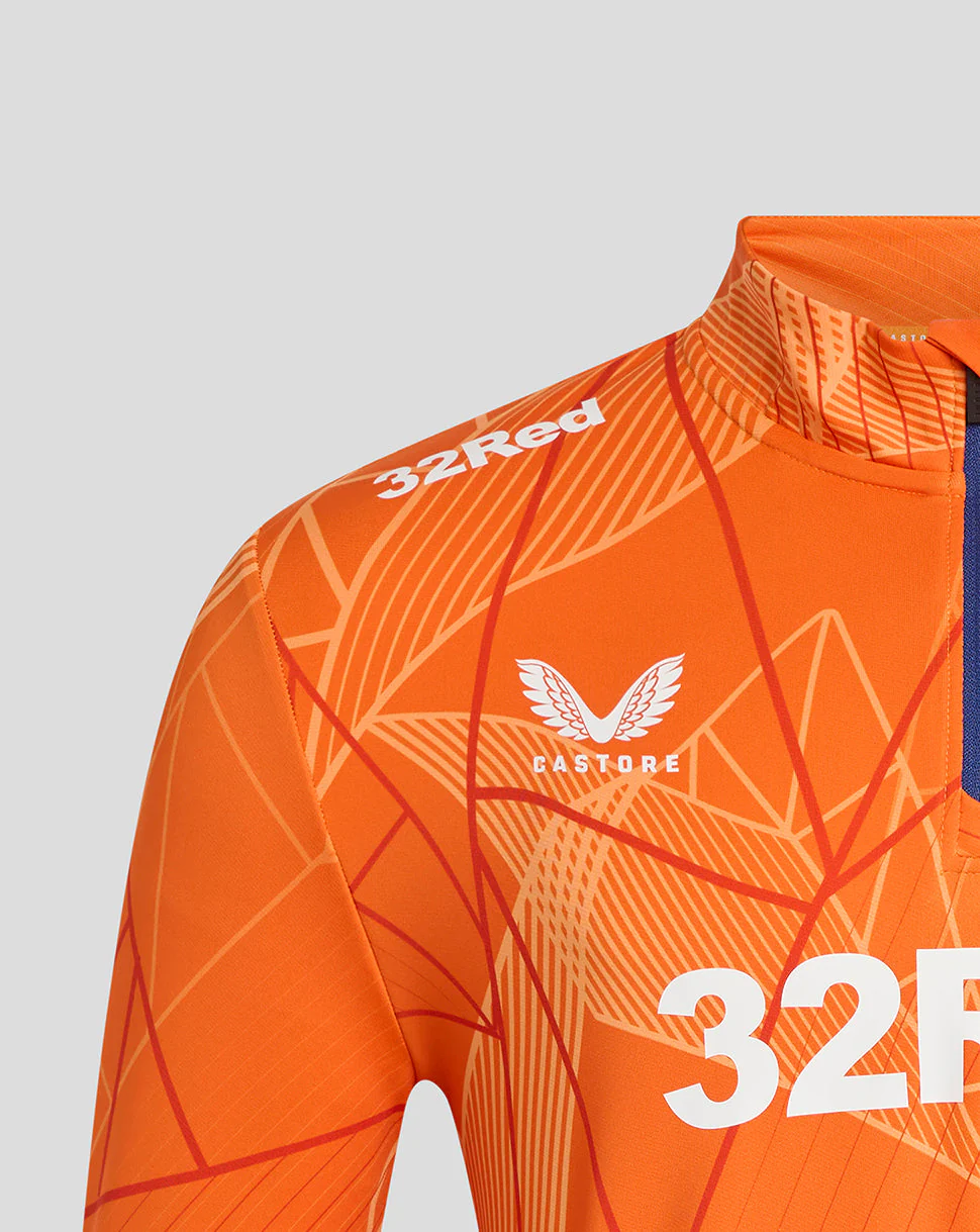 Rangers 24/25 Men's League Matchday 1/4 Zip Midlayer - Image 3