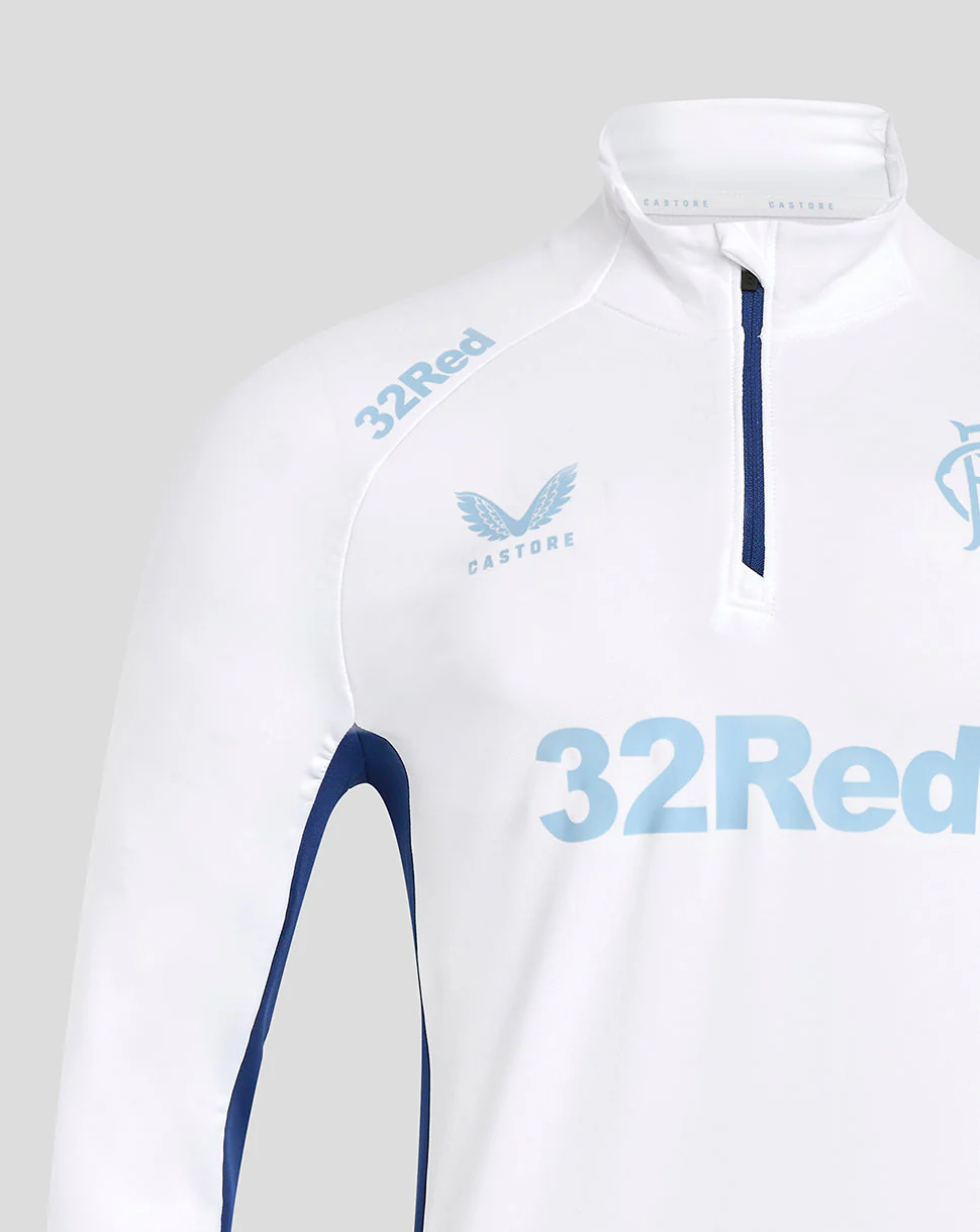 Rangers 24/25 Men's Pro Players 1/4 Zip Training Top - Image 3