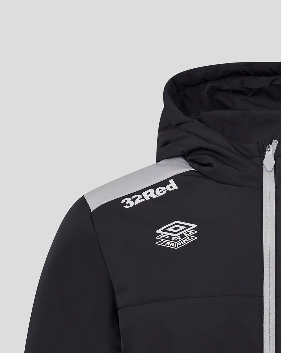 Rangers Unisex 25/26 Coaches Training Padded Jacket - Caviar - Image 3