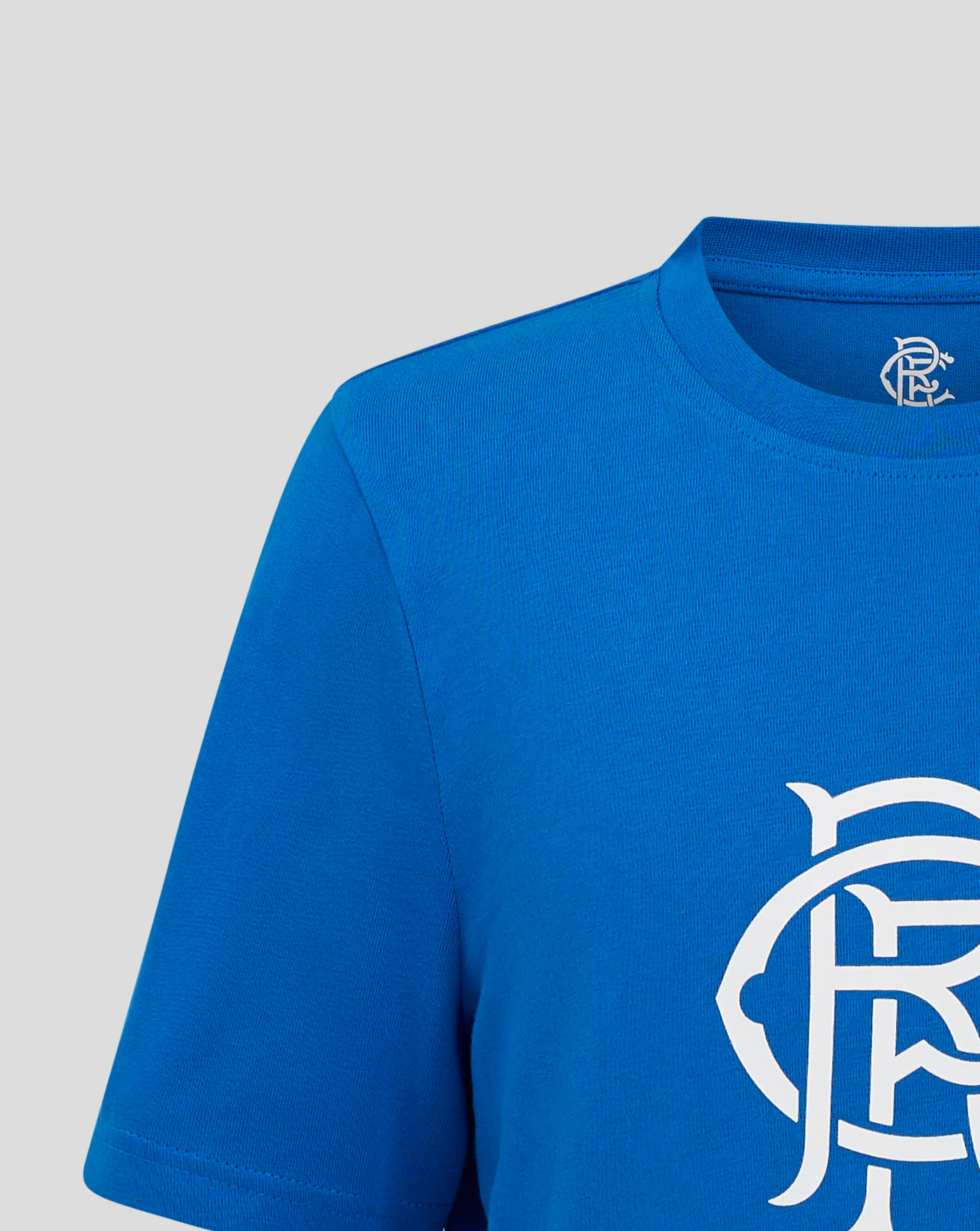 Rangers Junior Core Crest T-Shirt - Blue - Image 2