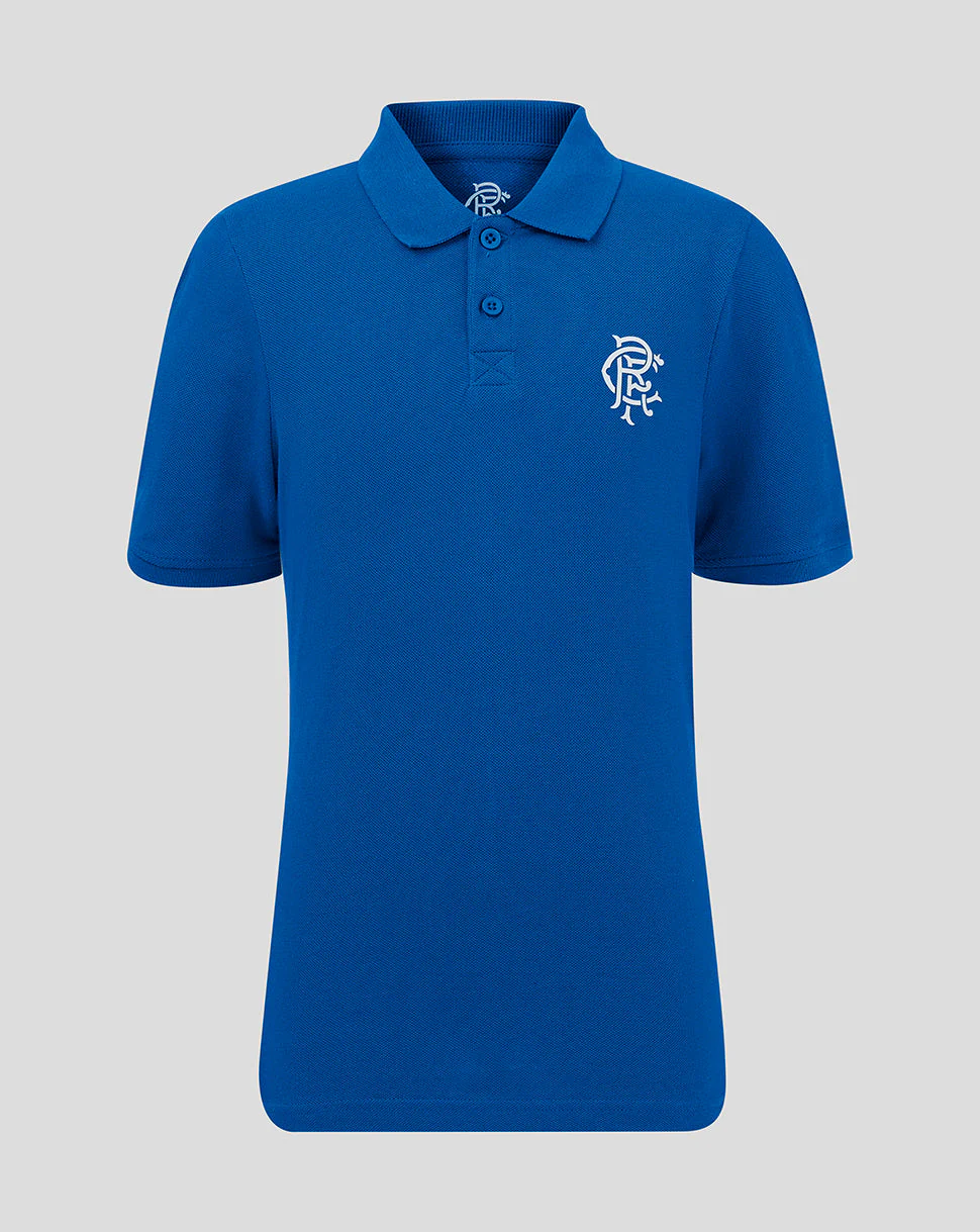 Rangers Junior Core Polo - Blue