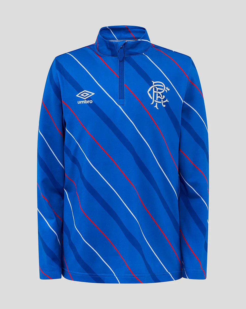 Rangers Junior 25/26 Home Matchday 1/4 Zip