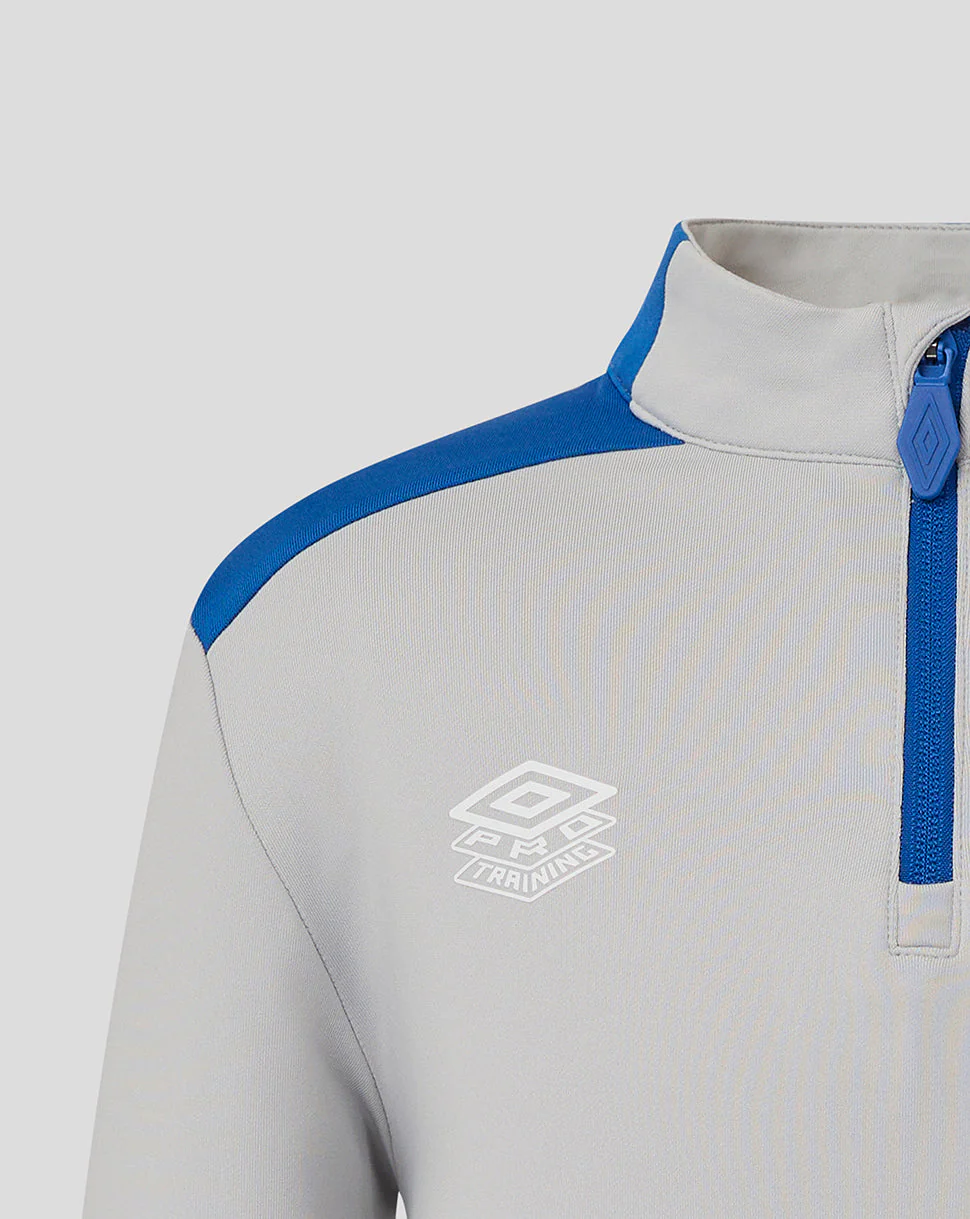 Rangers Junior 25/26 Players Training 1/4 Zip - Microchip - Image 3