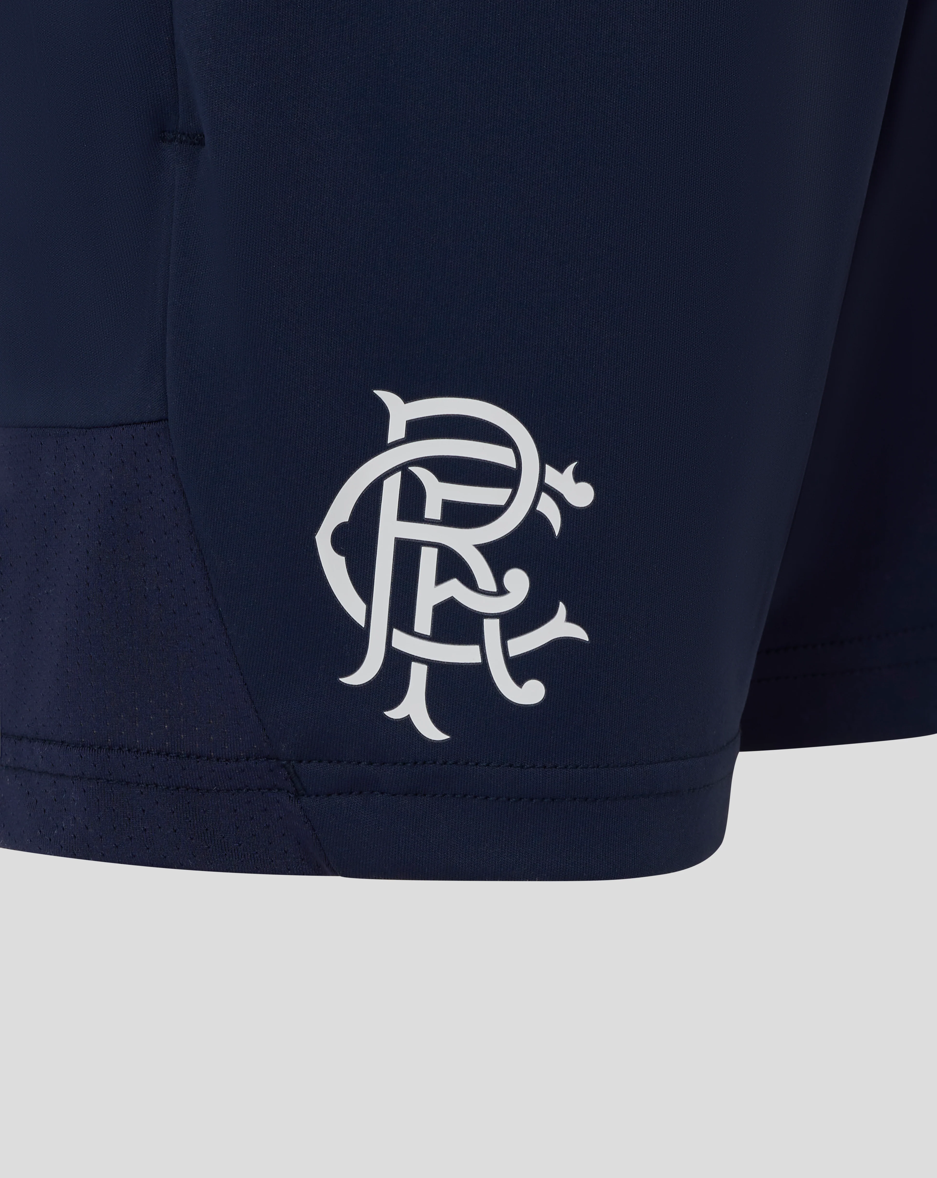 Rangers Junior 25/26 Players Training Shorts - Black Iris - Image 3