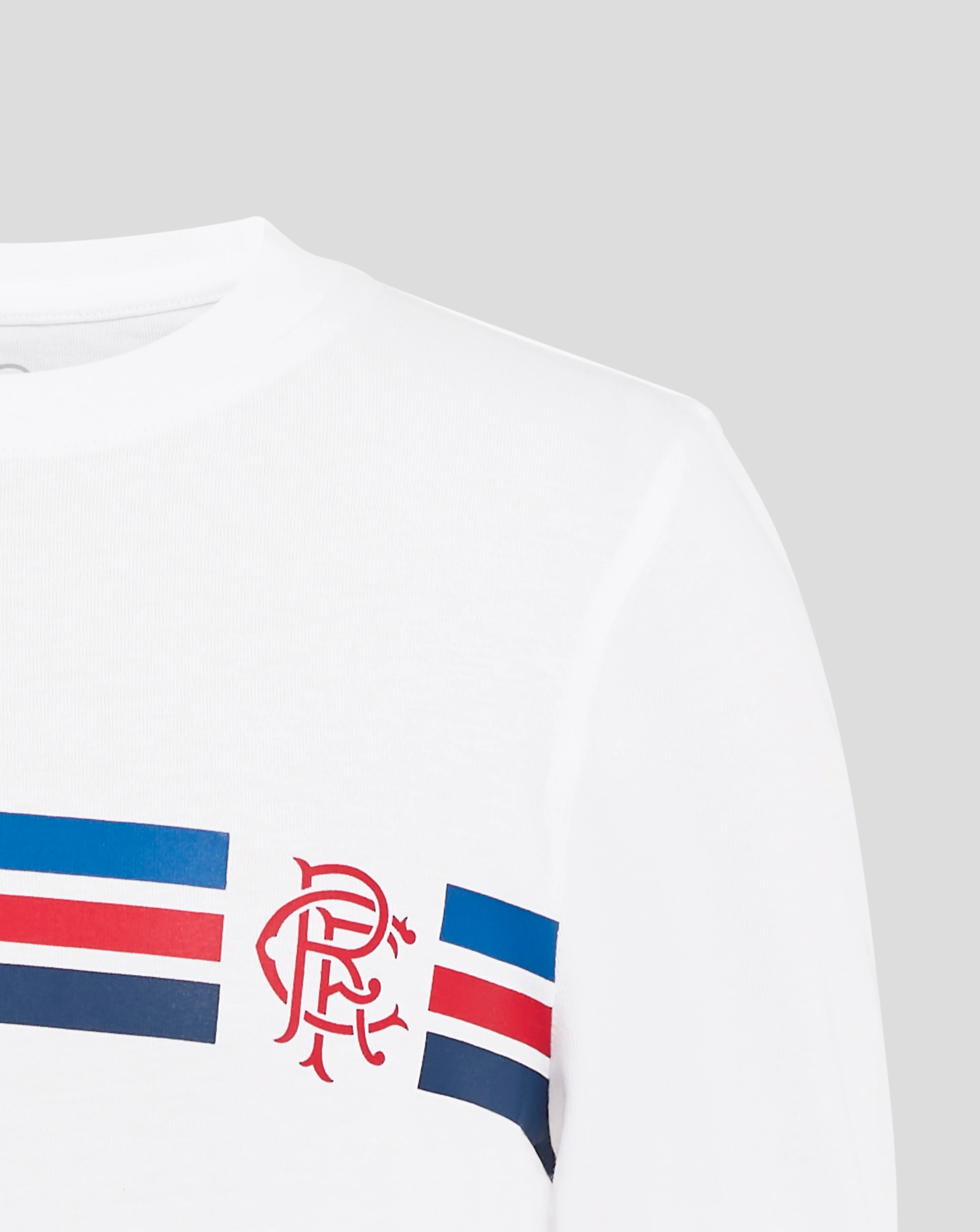 Rangers Junior Classic Cotton Tee - Brilliant White - Image 3