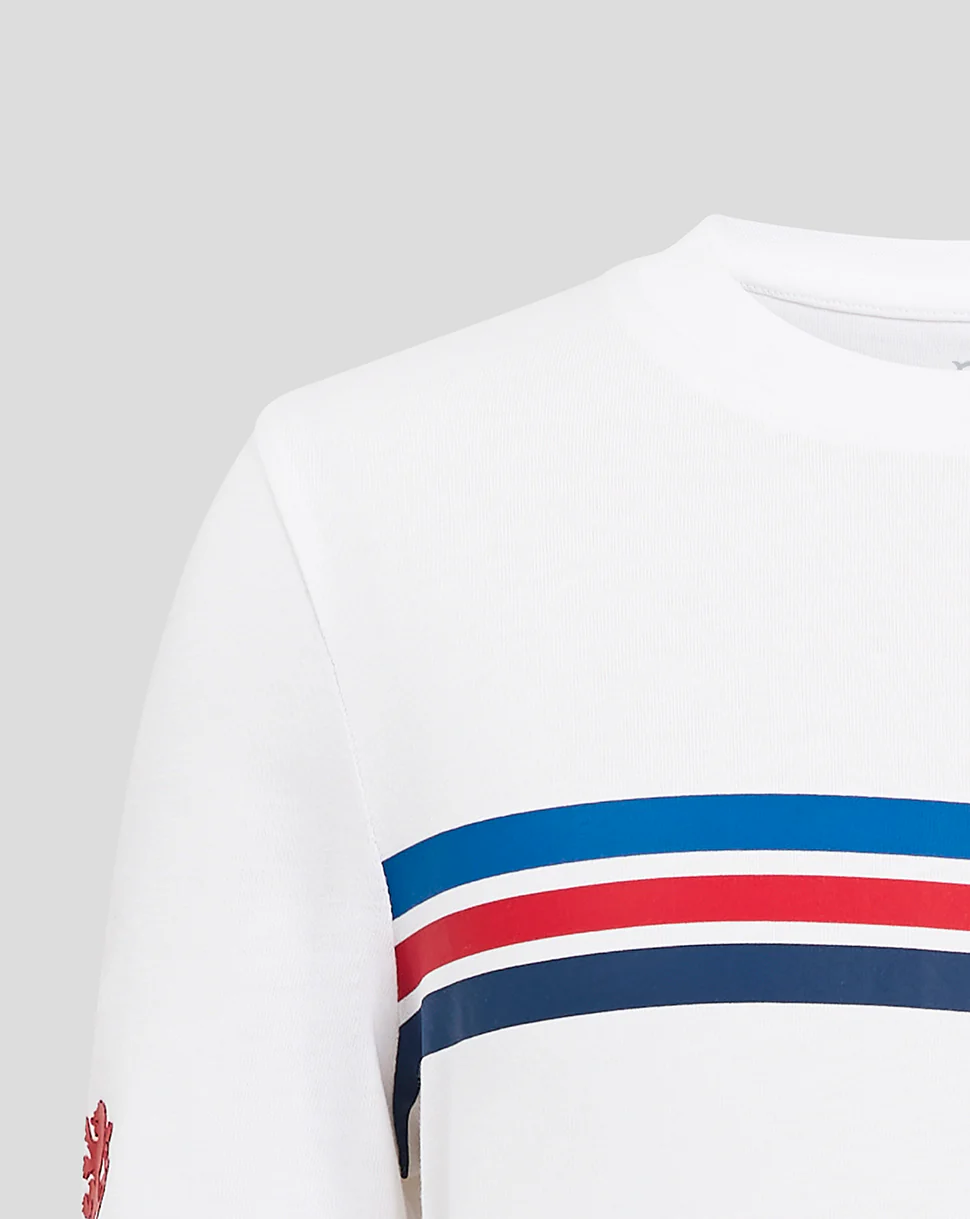 Rangers Junior Classic Cotton Tee - Brilliant White - Image 4