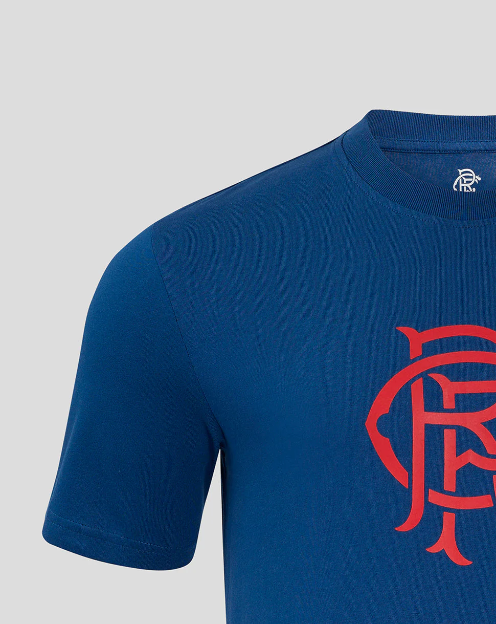 Rangers Men's Core Crest T-Shirt - Navy - Image 2