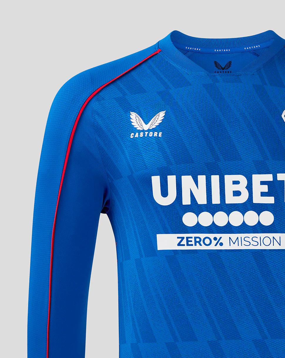 Rangers Men's 24/25 Home Long Sleeve Shirt - Image 4