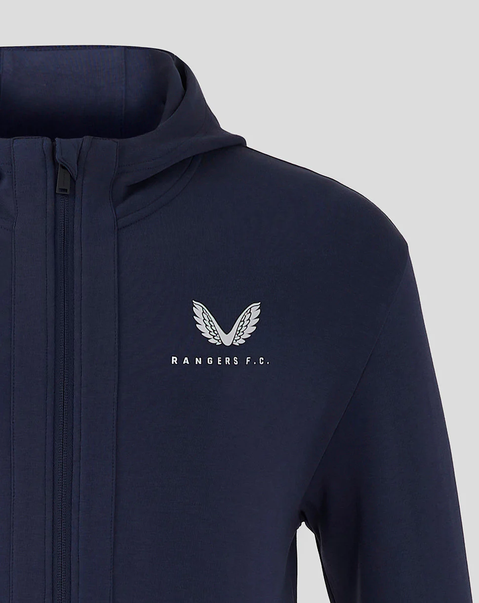 Rangers Men's 24/25 Hooded Travel Jacket - Image 2