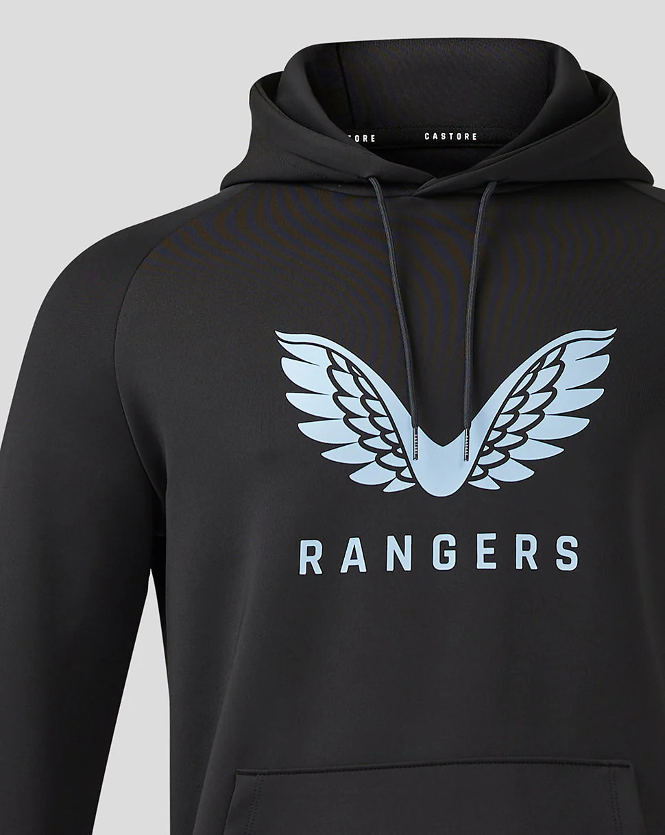 Rangers Men's 24/25 Pro Coaches Flex Logo Hoodie - Image 2