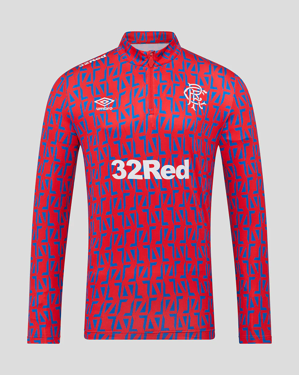 Rangers Men's 25/26 Away Matchday 1/4 Zip