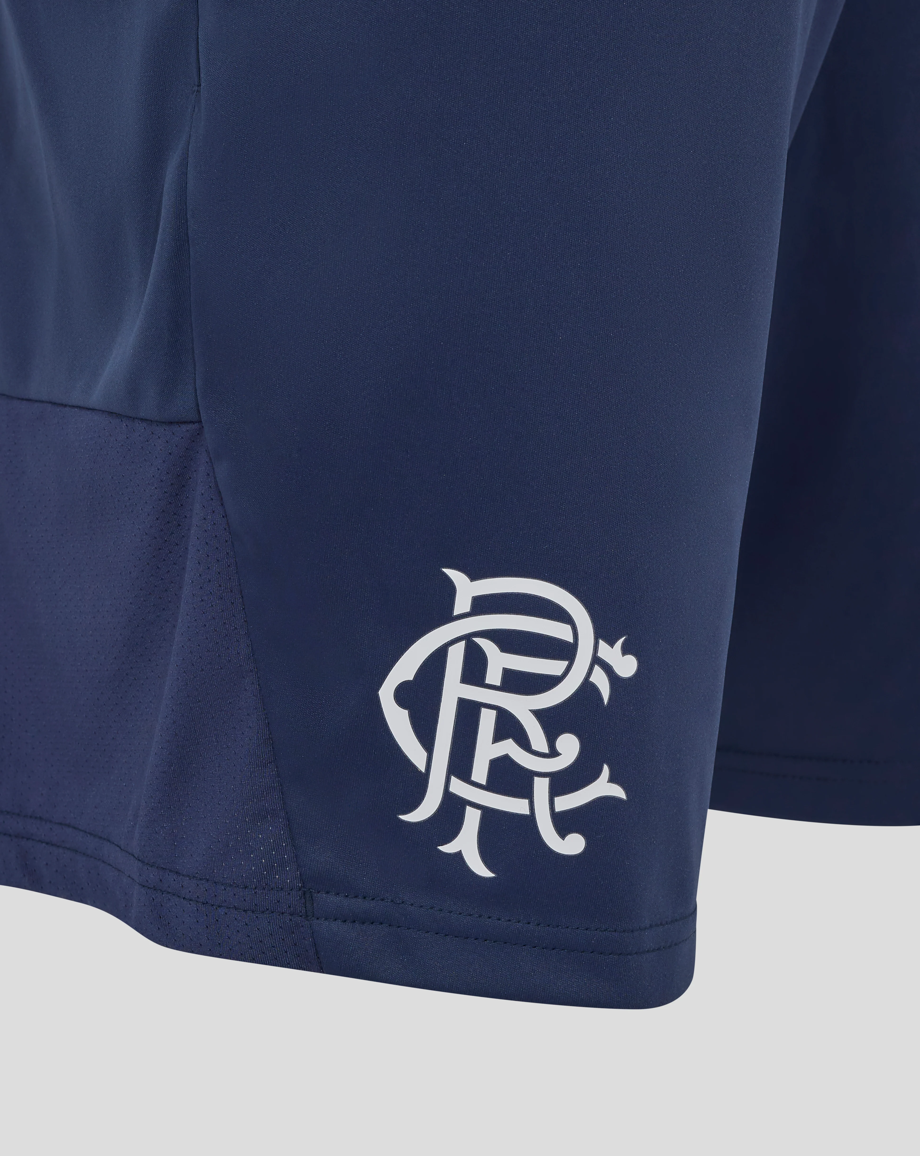 Rangers Men's 25/26 Players Training Knit Shorts - Black Iris - Image 3