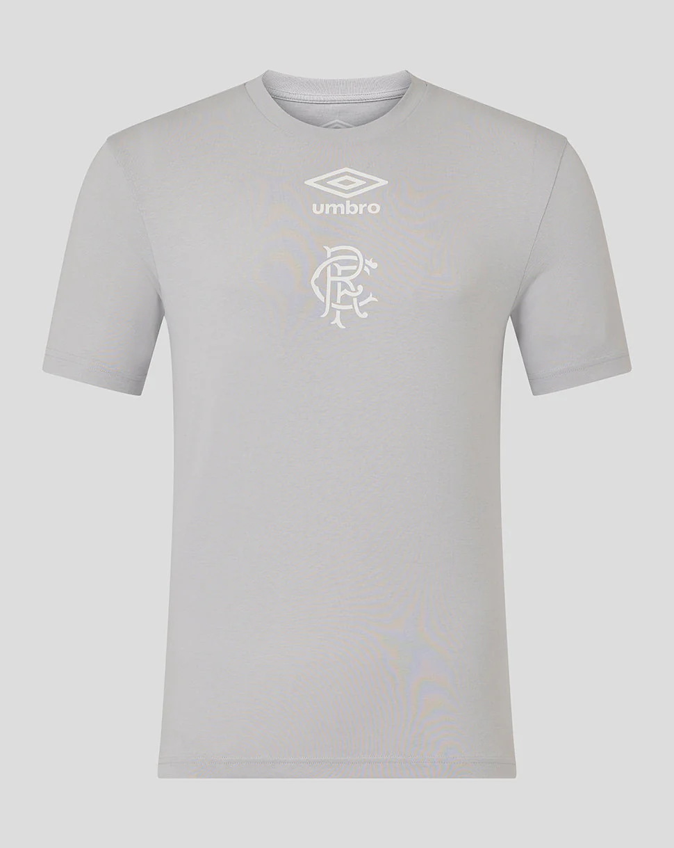 Rangers Men's 25/26 Presentation Logo Tee - Microchip