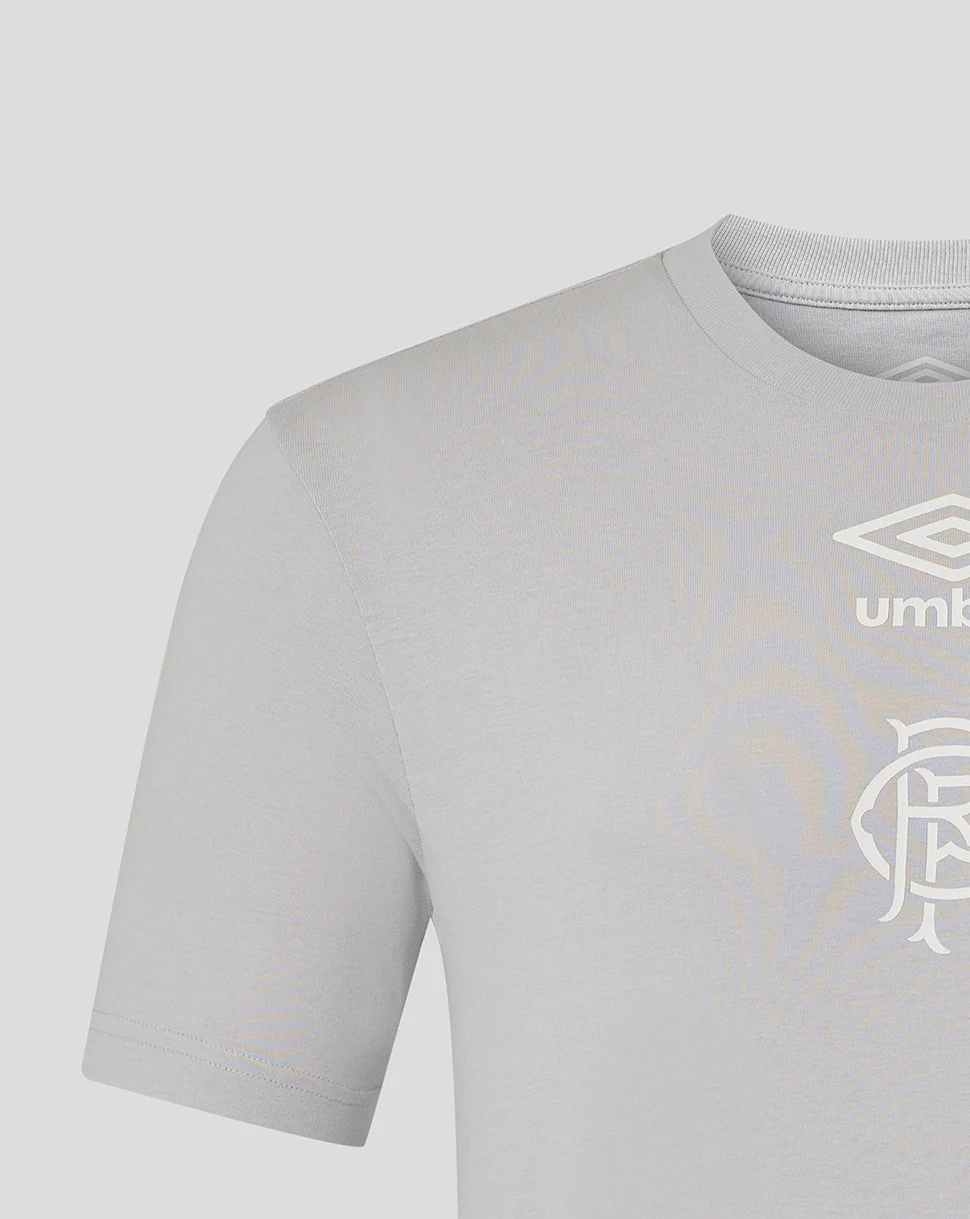 Rangers Men's 25/26 Presentation Logo Tee - Microchip - Image 2