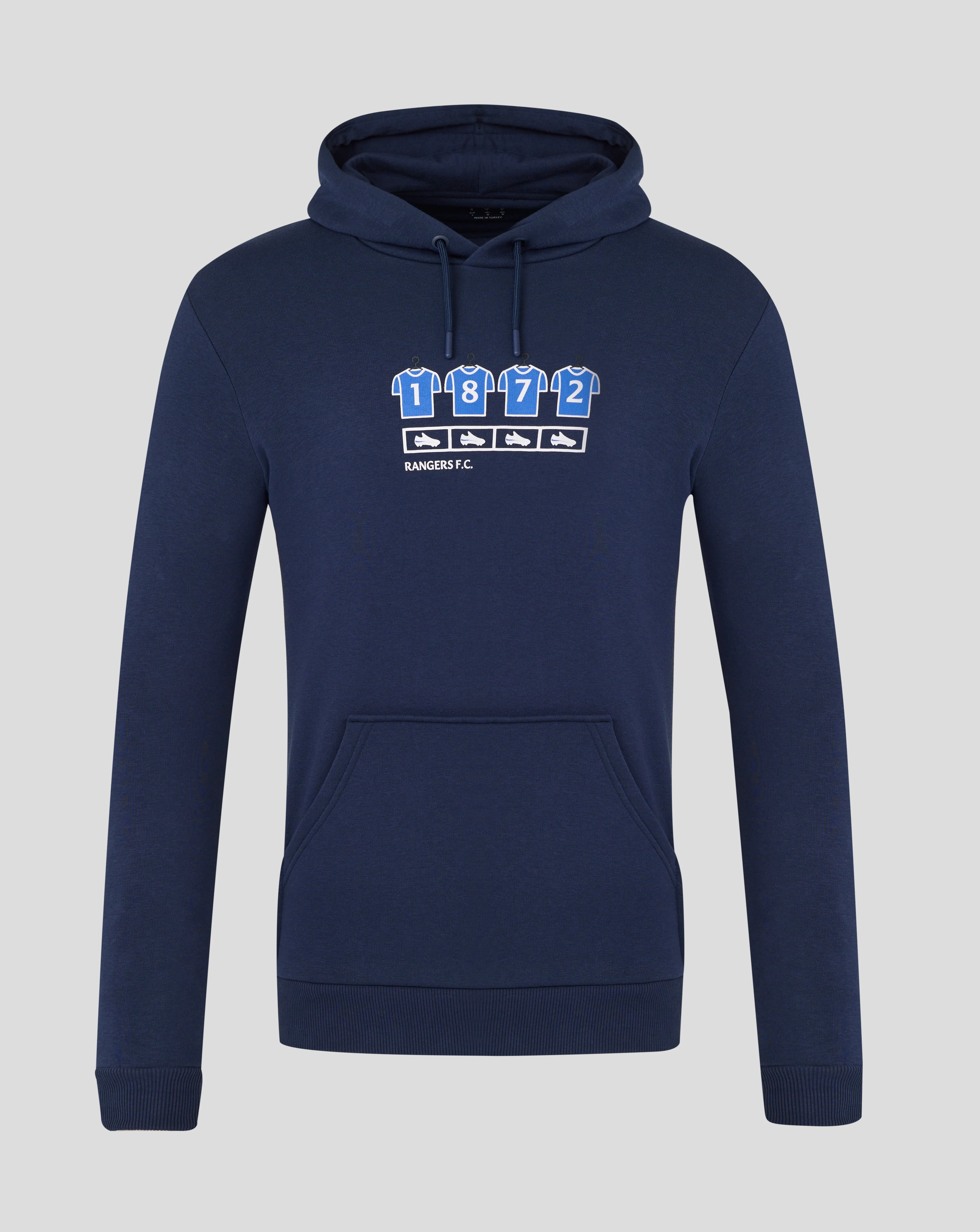 Rangers Unisex 25/26 Changing Room Hoodie - Black Iris