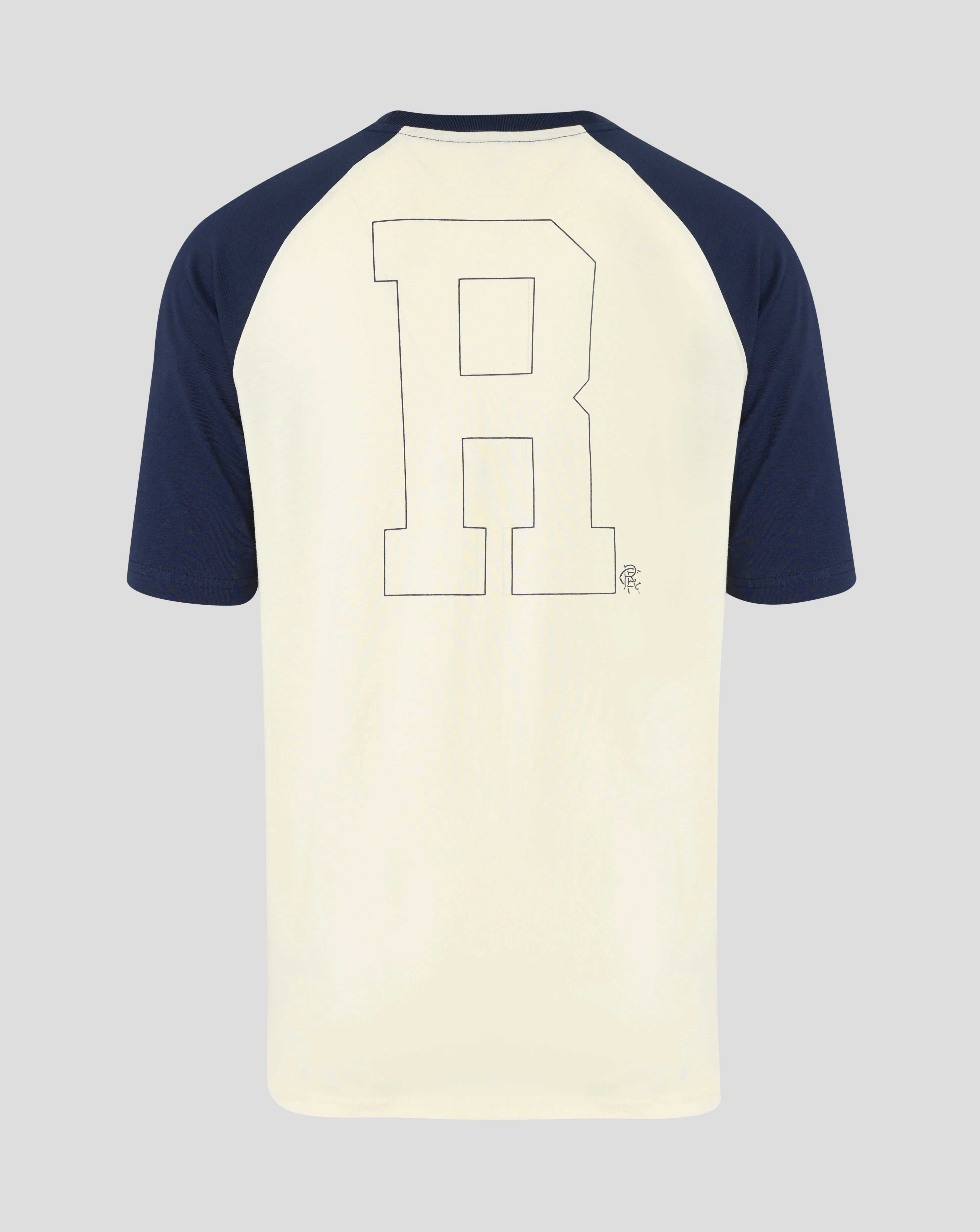 Rangers Unisex 25/26 Contemporary Raglan Tee - Black - Image 3