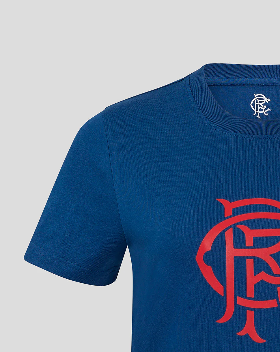 Rangers Women's Core Fan Crest Top - Navy - Image 2