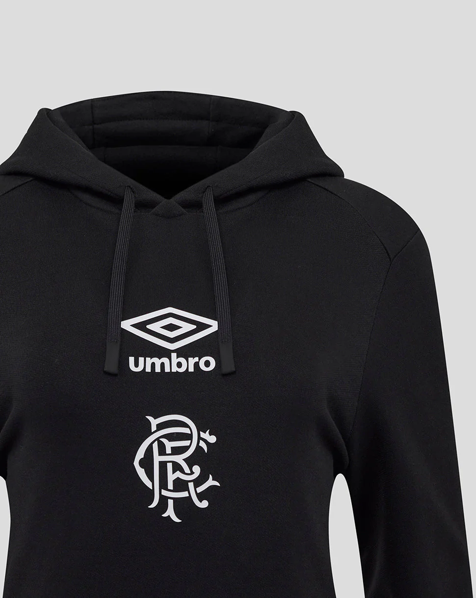 Rangers Women's 25/26 Presentation Logo Hoodie - Caviar - Image 3